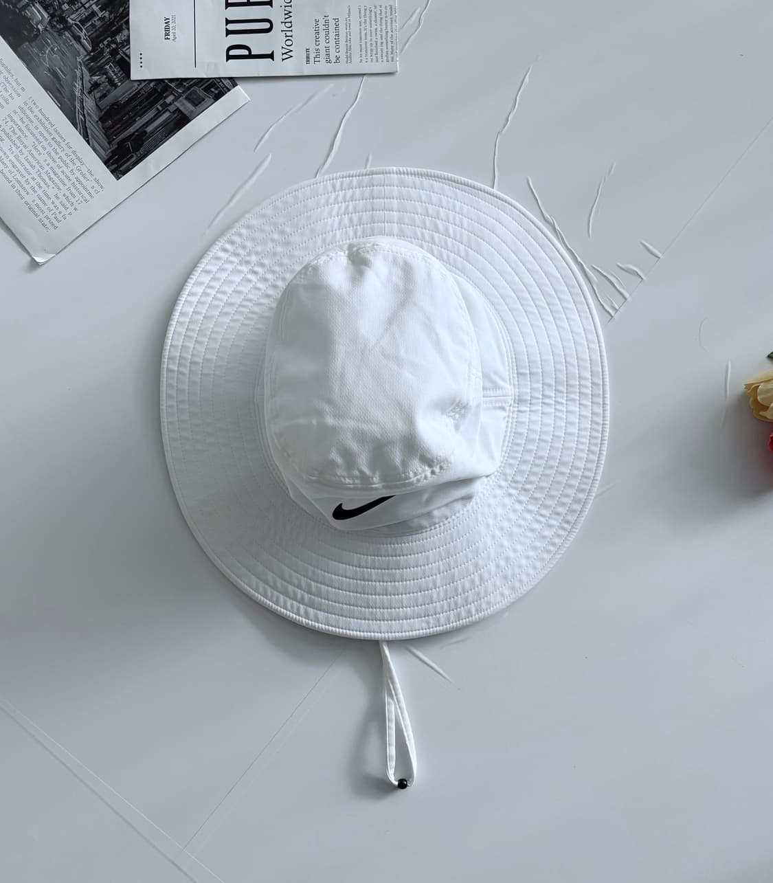 Nike 나이키 Dri-Fit 화이트 버킷햇  상품이미지1