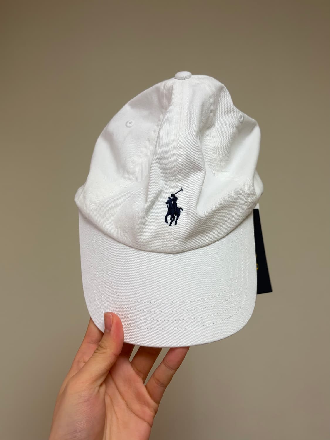 폴로 모자/볼캡 화이트 새상품 (키즈) 상품이미지1