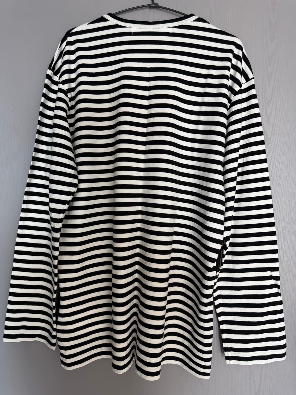 플레이 꼼데가르송 스트라이프 롱슬리브 블랙 (2XL) 상품이미지3