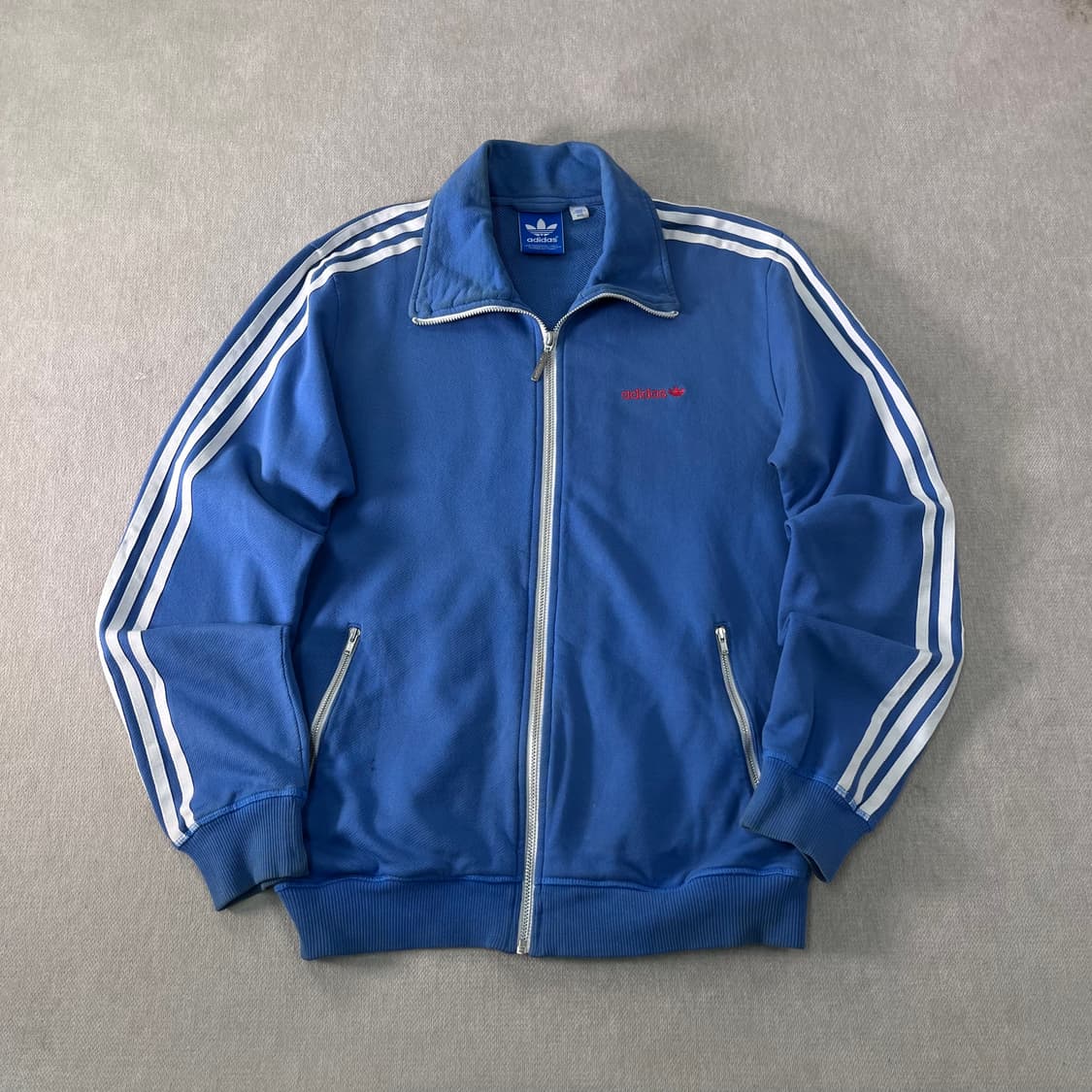 100 아디다스 베켄바우어 블루 트랙탑 져지 상품이미지1