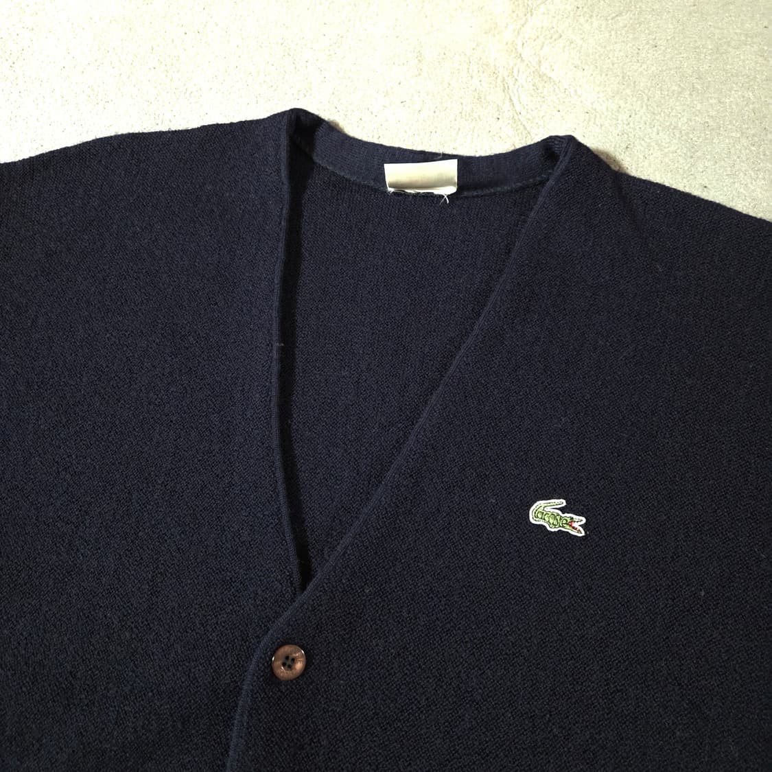 라코스테 오버 가디건 L 100 다크네이비 상품이미지3