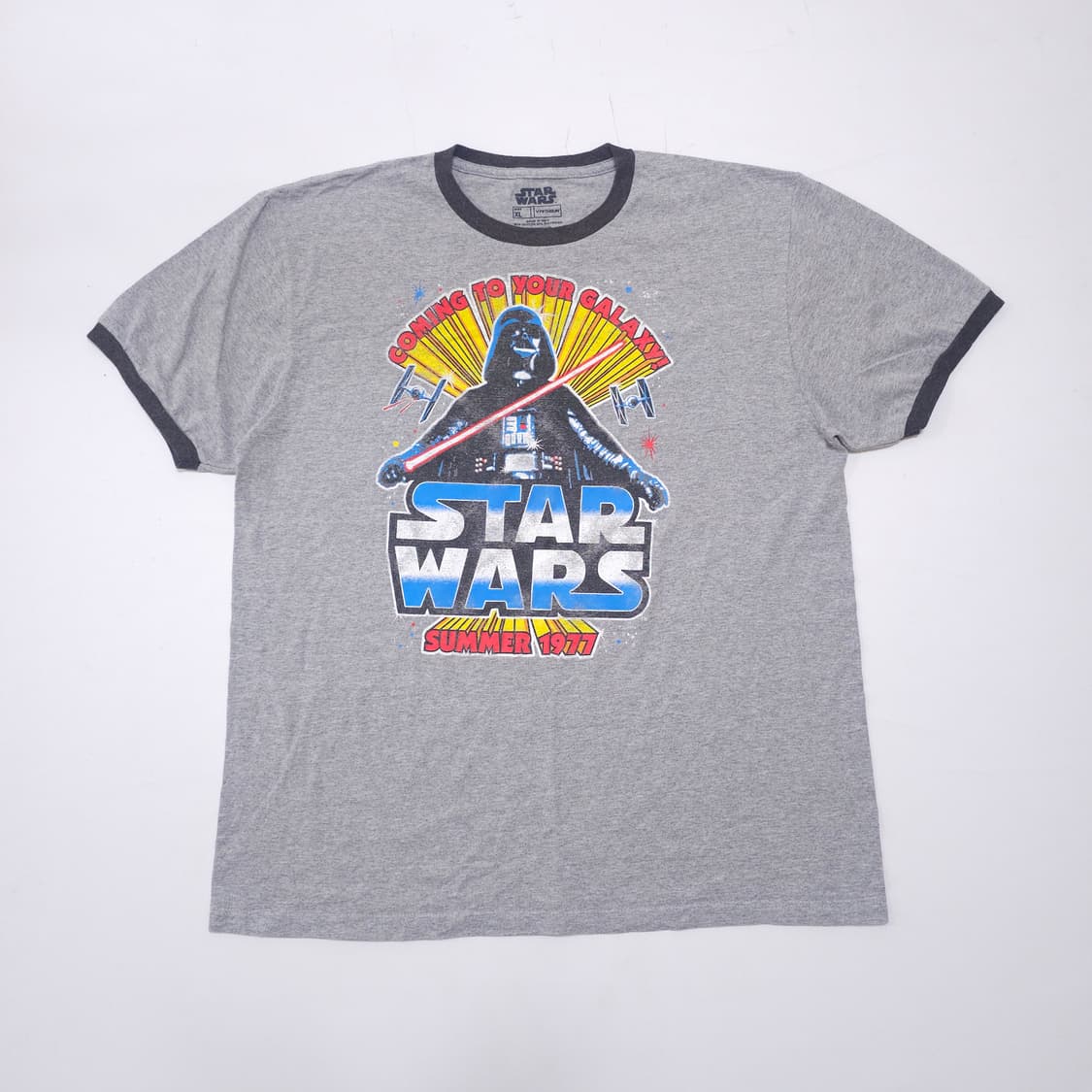 Starwars 다스베이더 빈티지 링거 티셔츠 상품이미지1