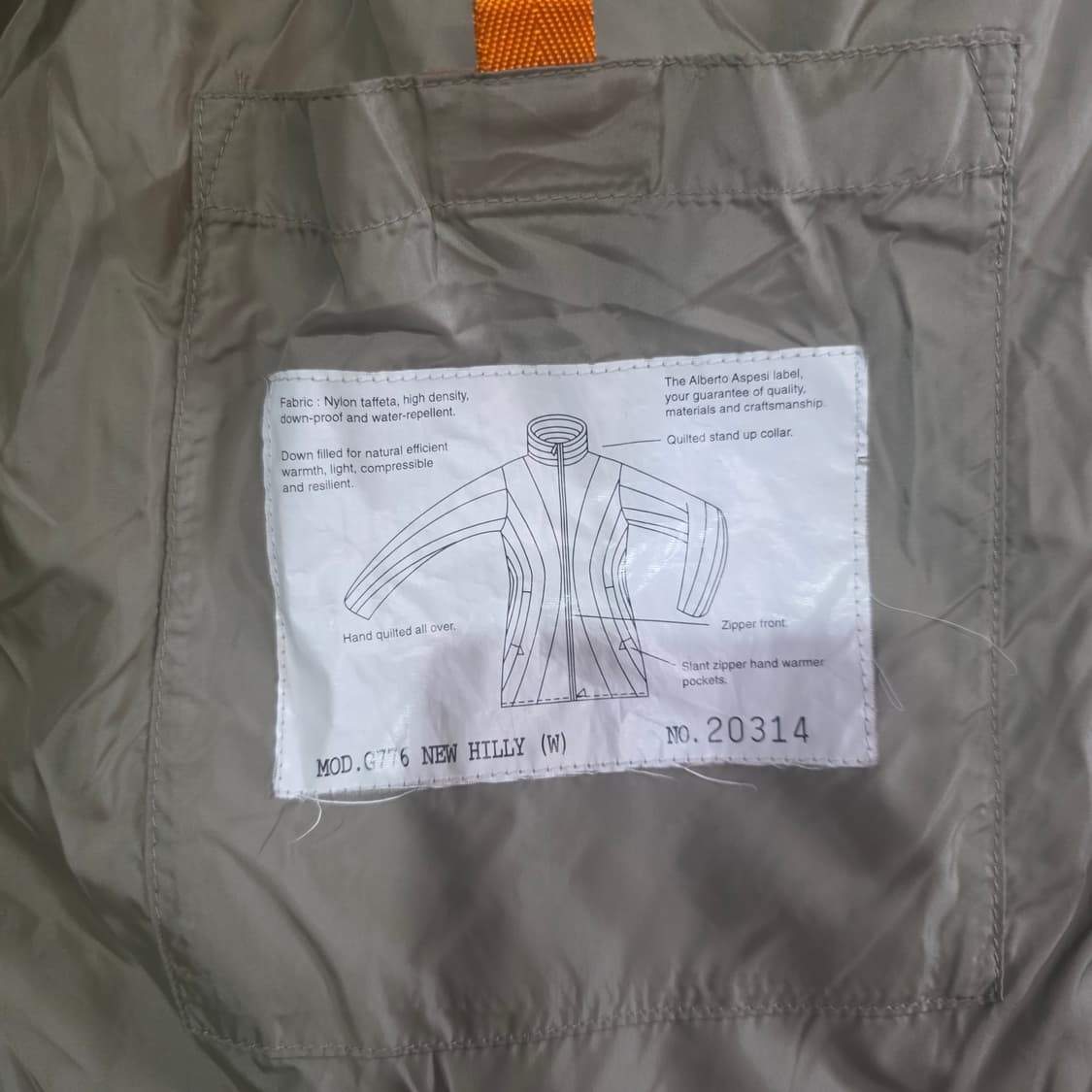 아스페시 여성 슬림 덕다운 오리털 패딩 자켓 M 상품이미지5