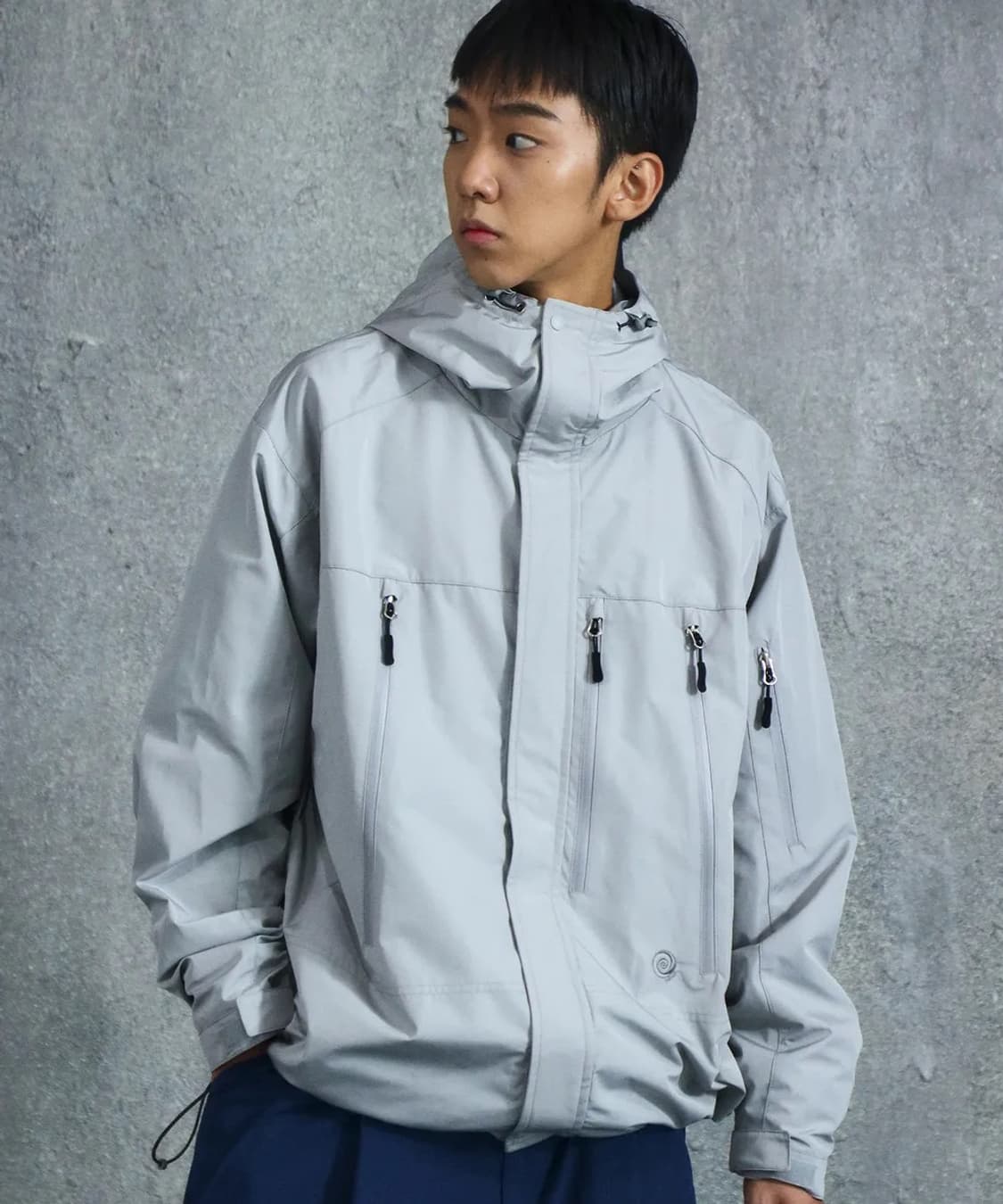 트래블 바람막이 3 레이어 써밋 후드 윈드 브레이커 상품이미지1