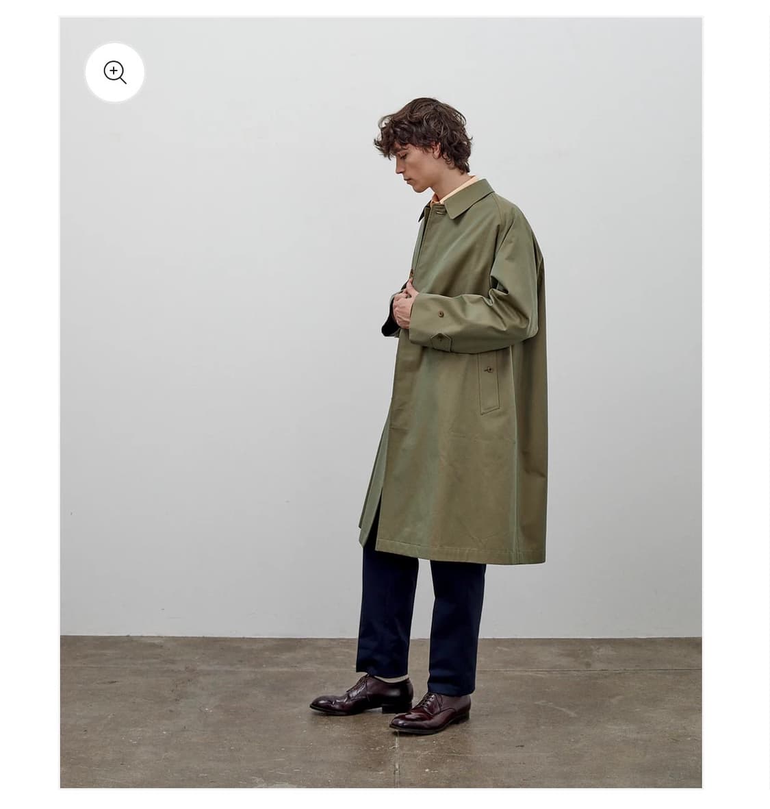 아나토미카 싱글레글런 코트 48 상품이미지5