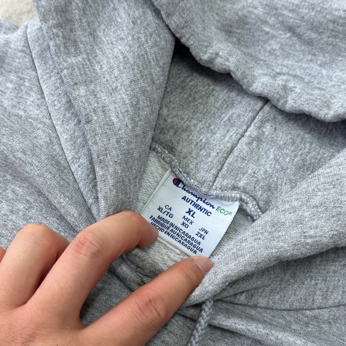 챔피온 아메리칸빈티지 프린팅 후드 XL 상품이미지5