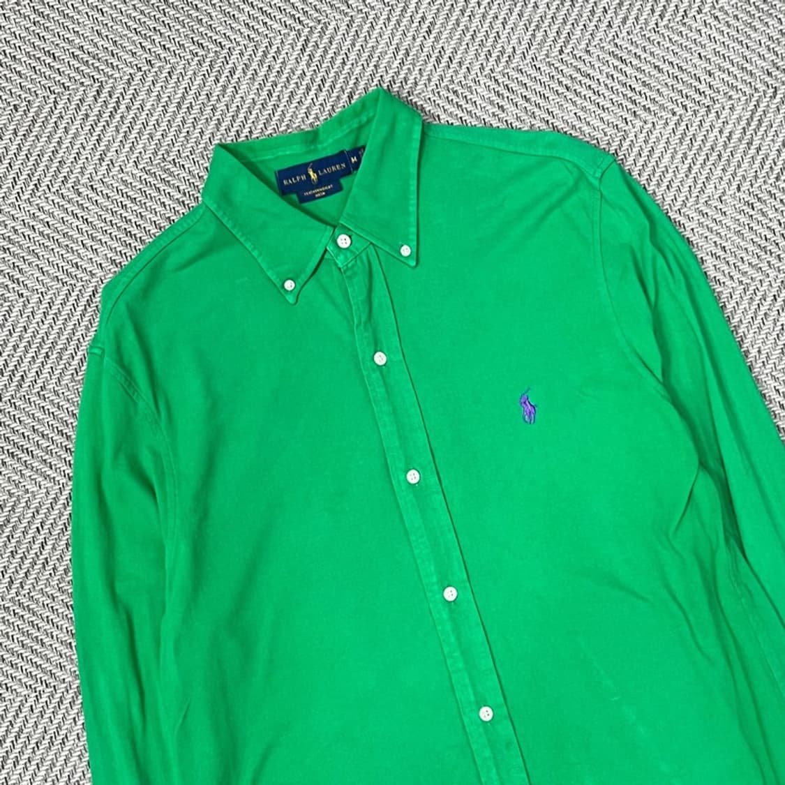 랄프로렌 퍼더 웨이트 메쉬 셔츠 v0687 상품이미지3