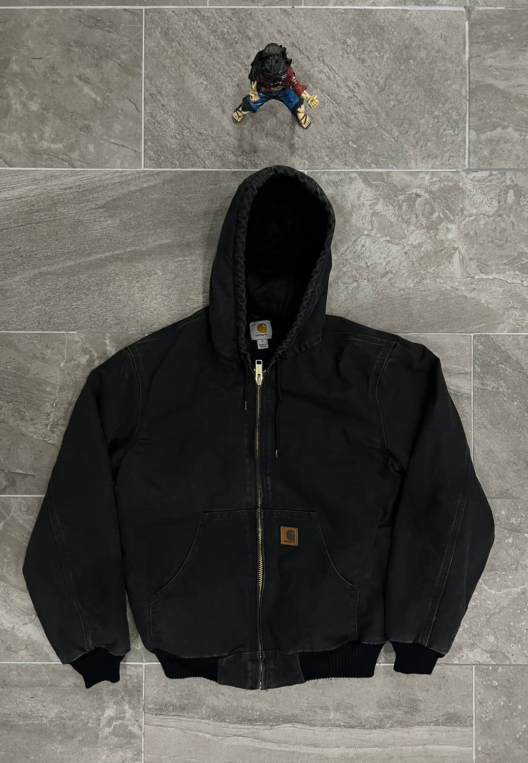 (S) 칼하트 후드 덕 액티브 자켓 J130 BLK 블랙 상품이미지1