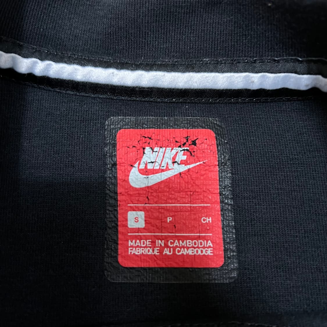 나이키 스우시 로고 맨투맨 크루넥 티셔츠 [블랙] S/90 상품이미지5