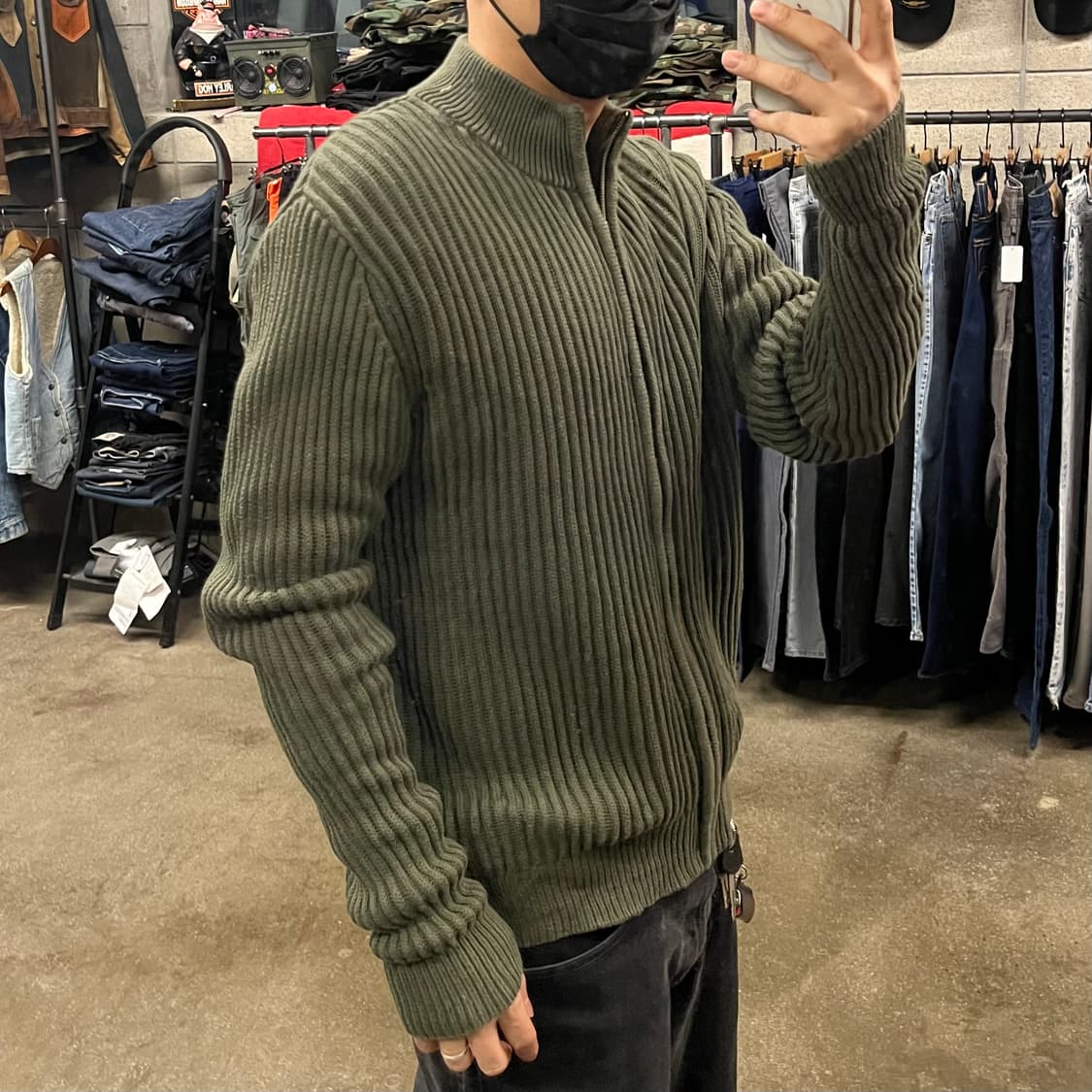 엘엘빈 니트 집업 (105) 상품이미지3