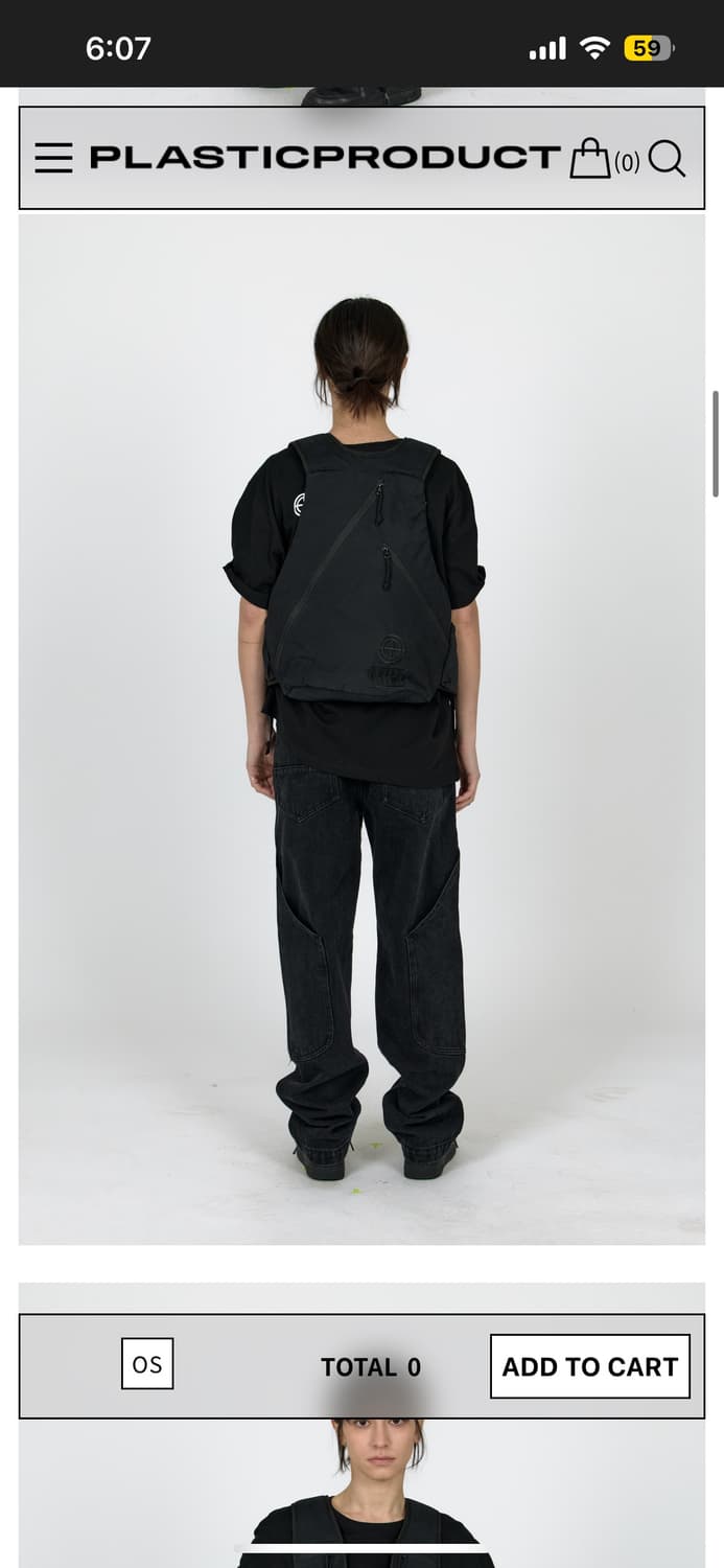 Map 플라스틱프로덕트 백팩 상품이미지4