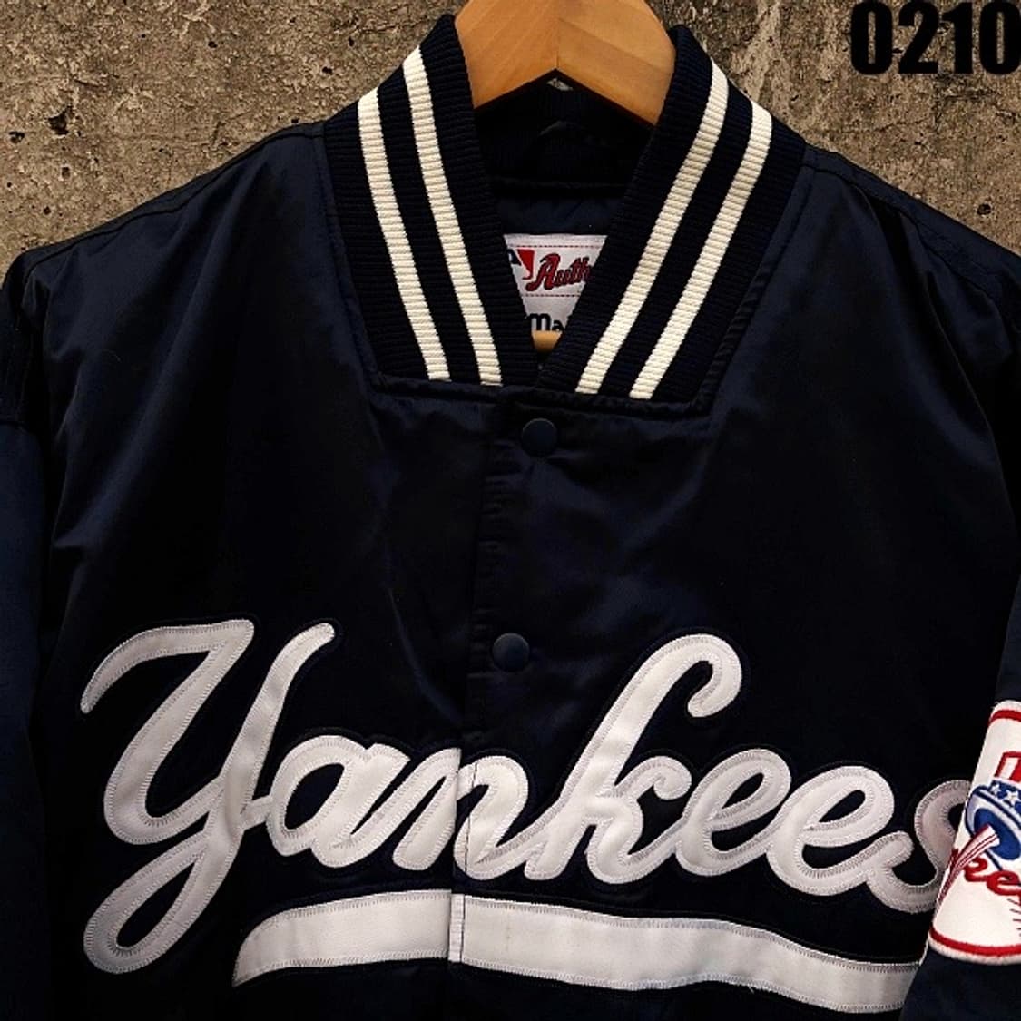 마제스틱 양키즈 바시티 스타디움 자켓 XL 상품이미지2