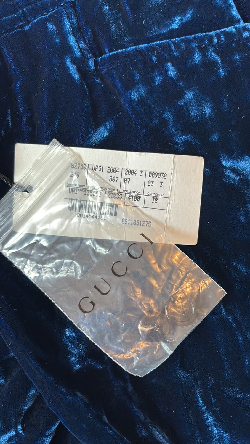 04FW Runway Velvet Tuxedo Trousers 상품이미지7