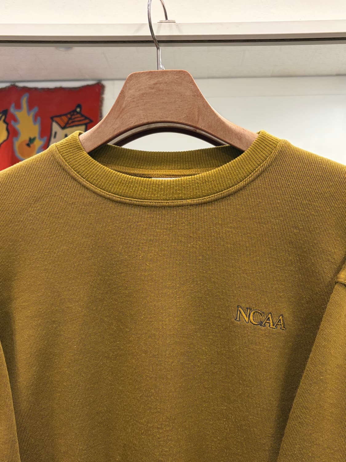 NCAA 빈티지 울 니트 (made in Japan) 상품이미지3