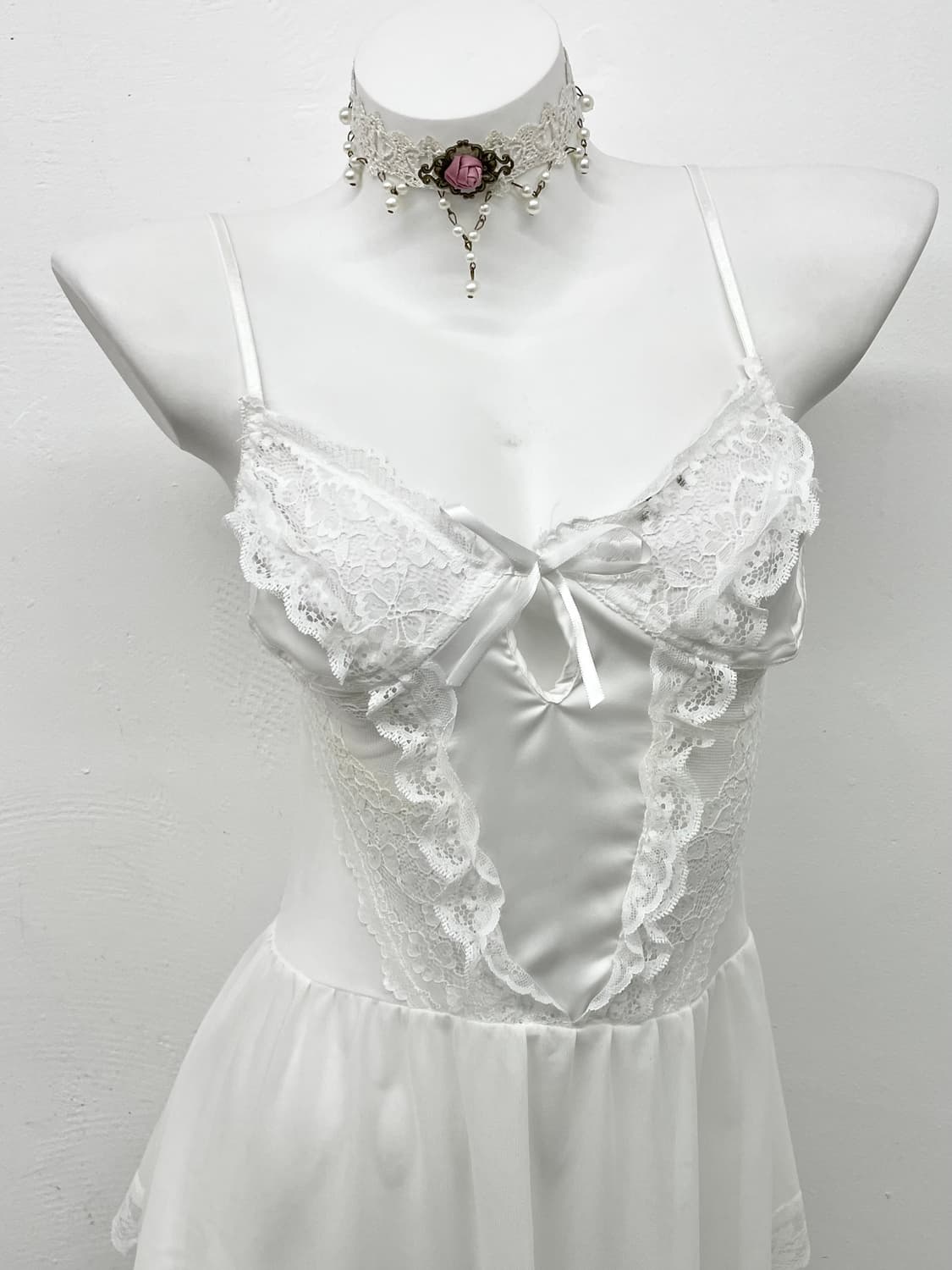 화이트 엔젤 레이스 슬립 상품이미지2