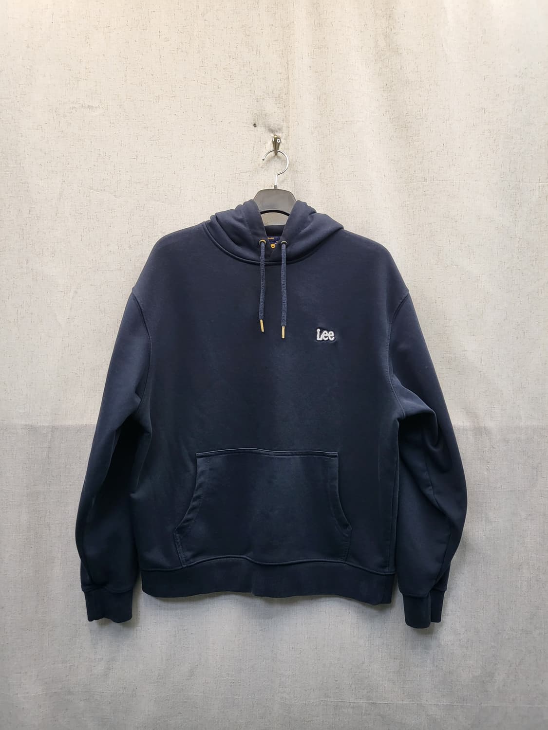Lee 리 네이비 후드티 상품이미지1
