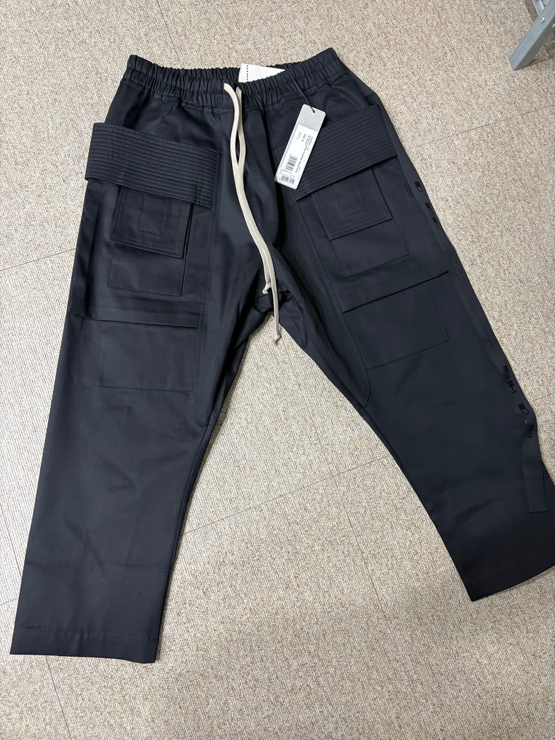 [S] 릭오웬스 크리치 카고 크롭팬츠 TW 상품이미지1