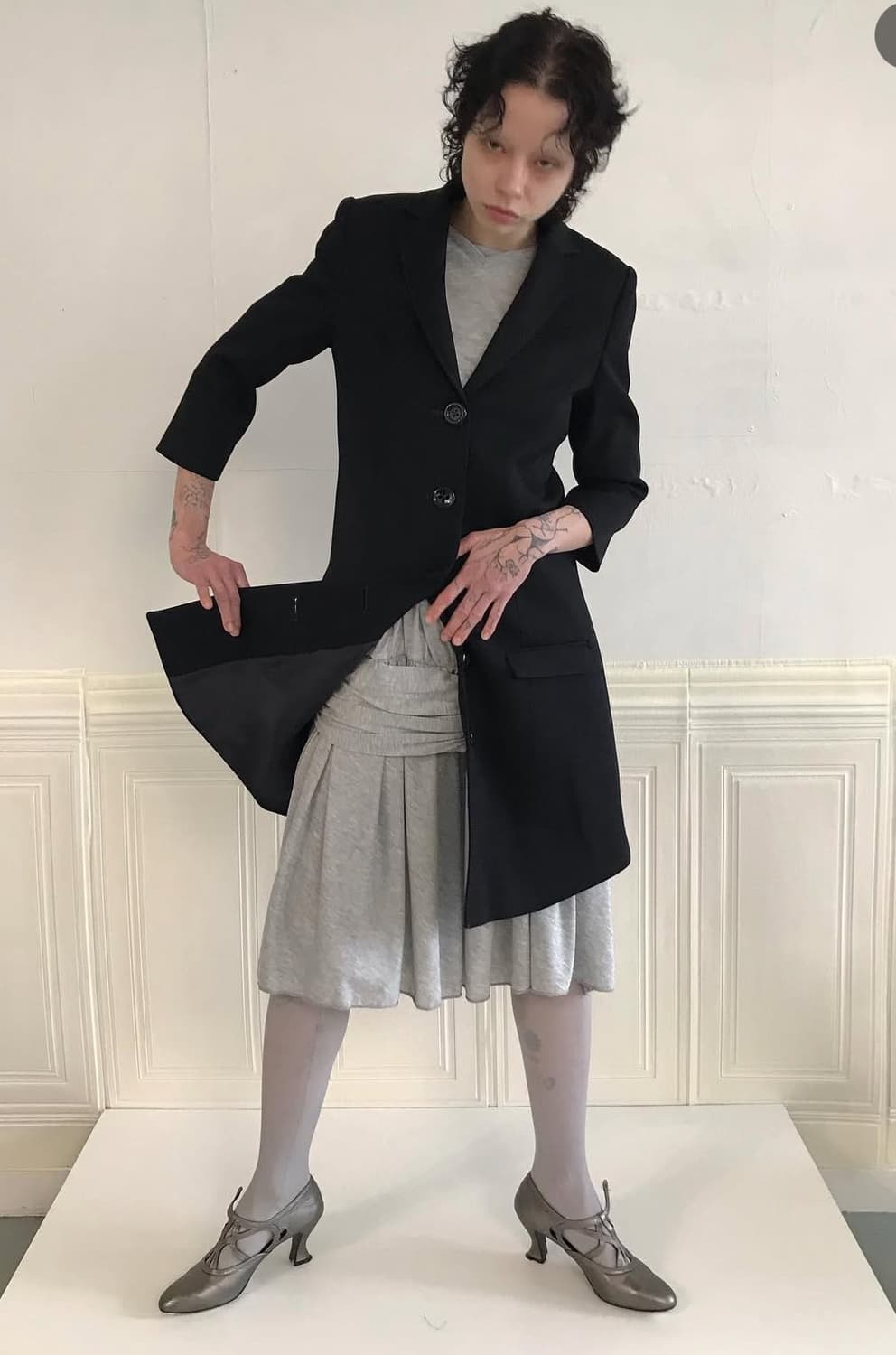 에옹쓰 버튼 콜렉터 코트 Button Collector Coat 새상품 상품이미지3