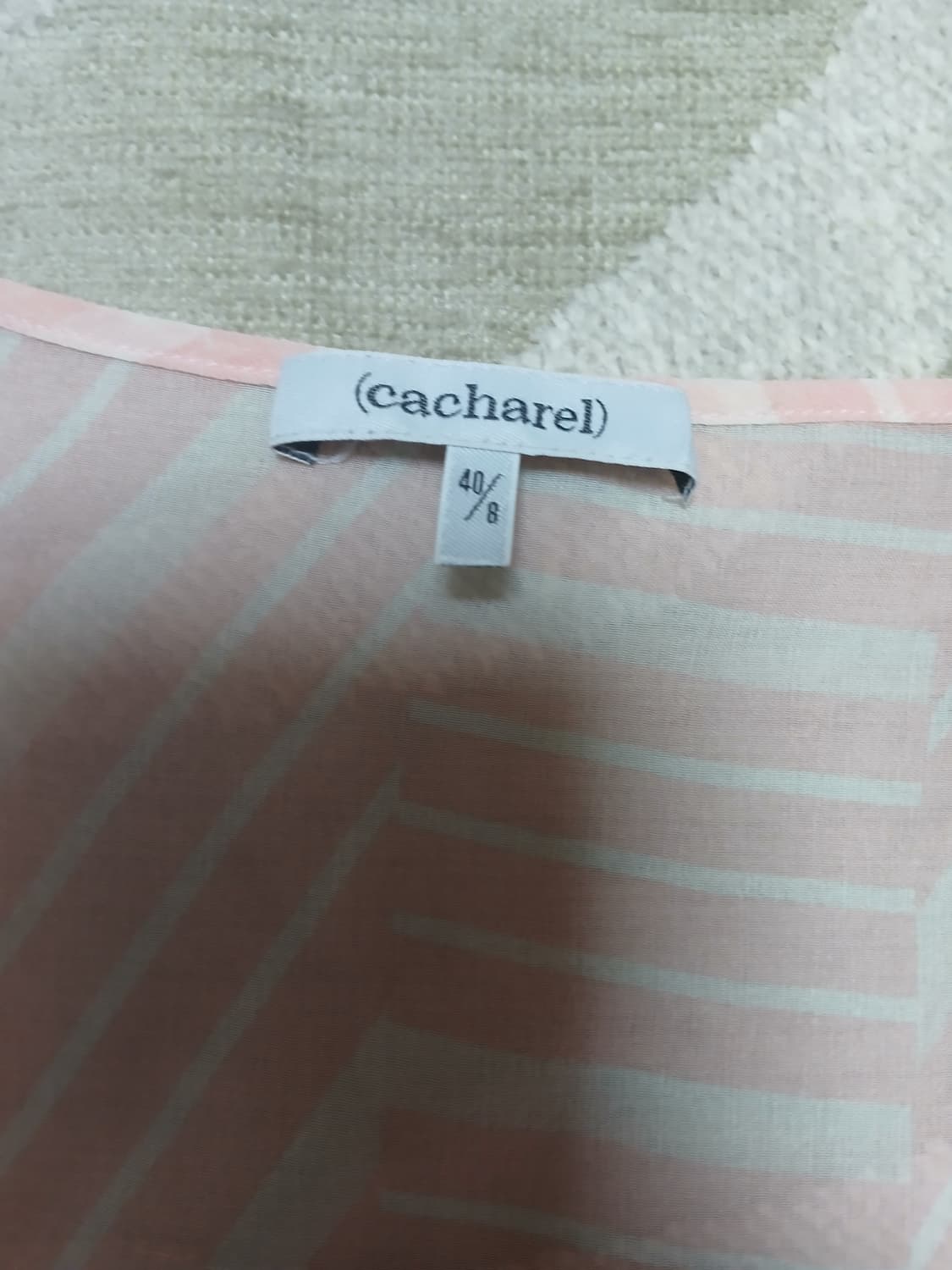 까사렐 cacharel 쉬폰 블라우스40  상품이미지3