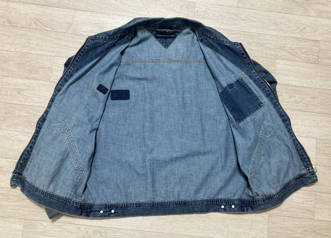 타미힐피거 청자켓 XL(105-110) 판매 상품이미지5