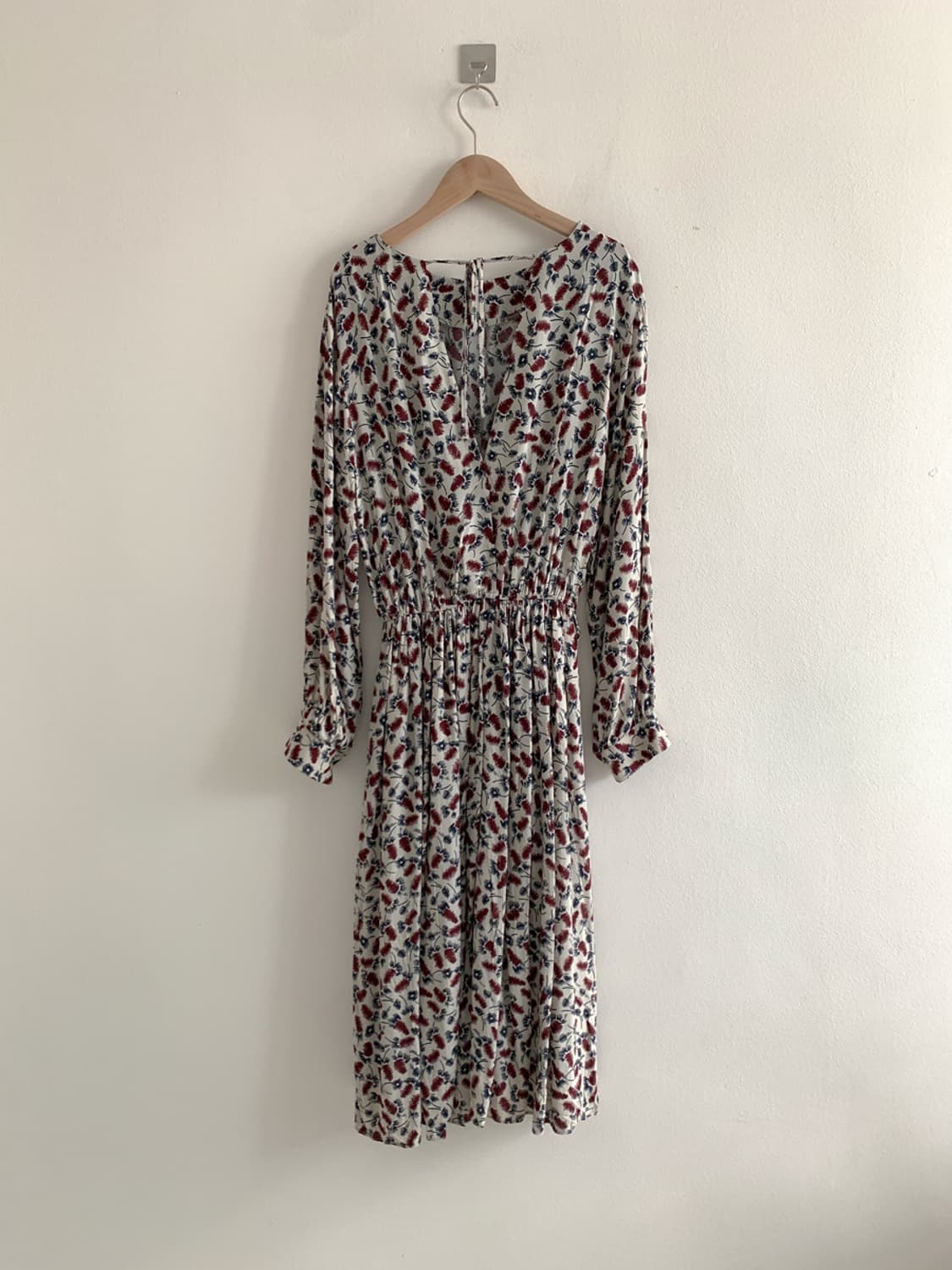 Back V Neck Flower Dress 상품이미지10