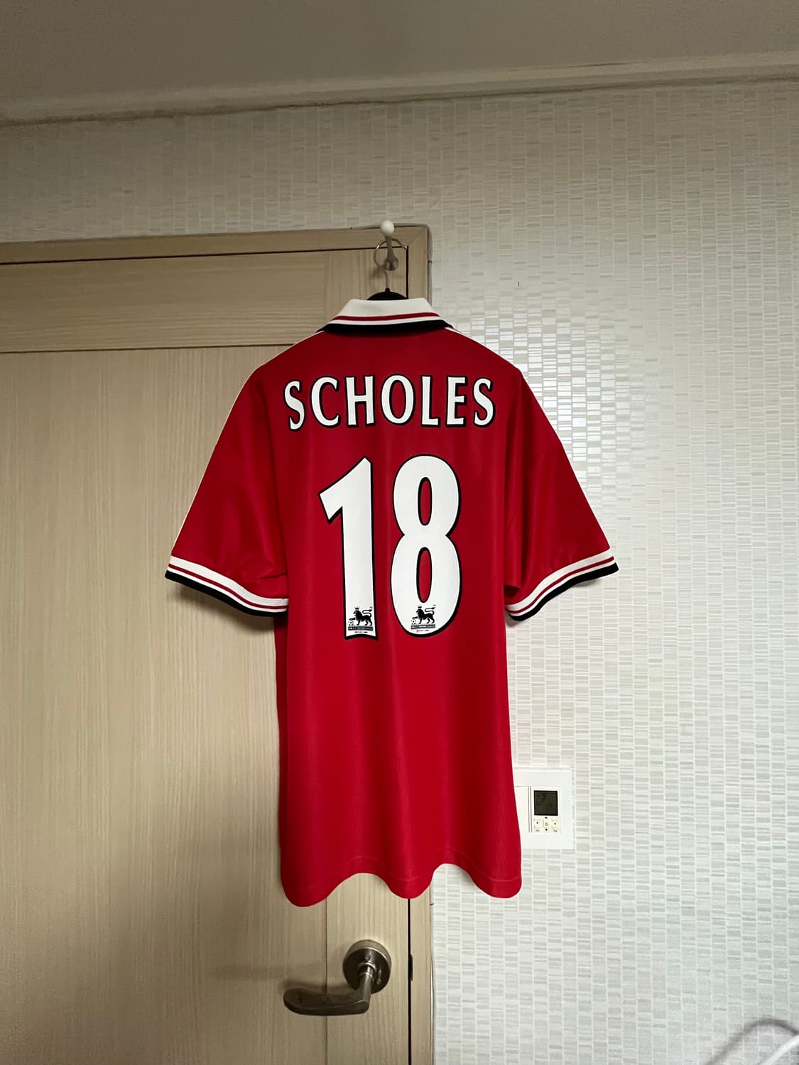 [L] 맨유 98-00 트레블 시절 홈 유니폼 상품이미지2