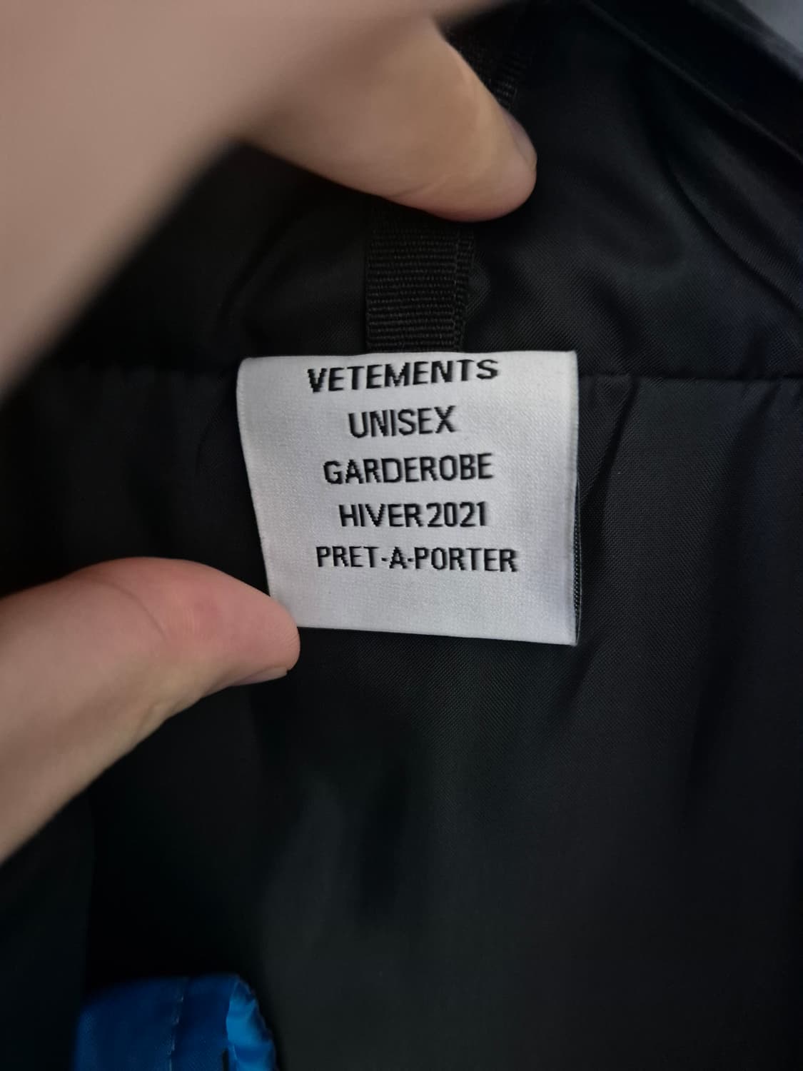 [L] 베트멍 리미티드 에디션 패딩 블루 상품이미지3