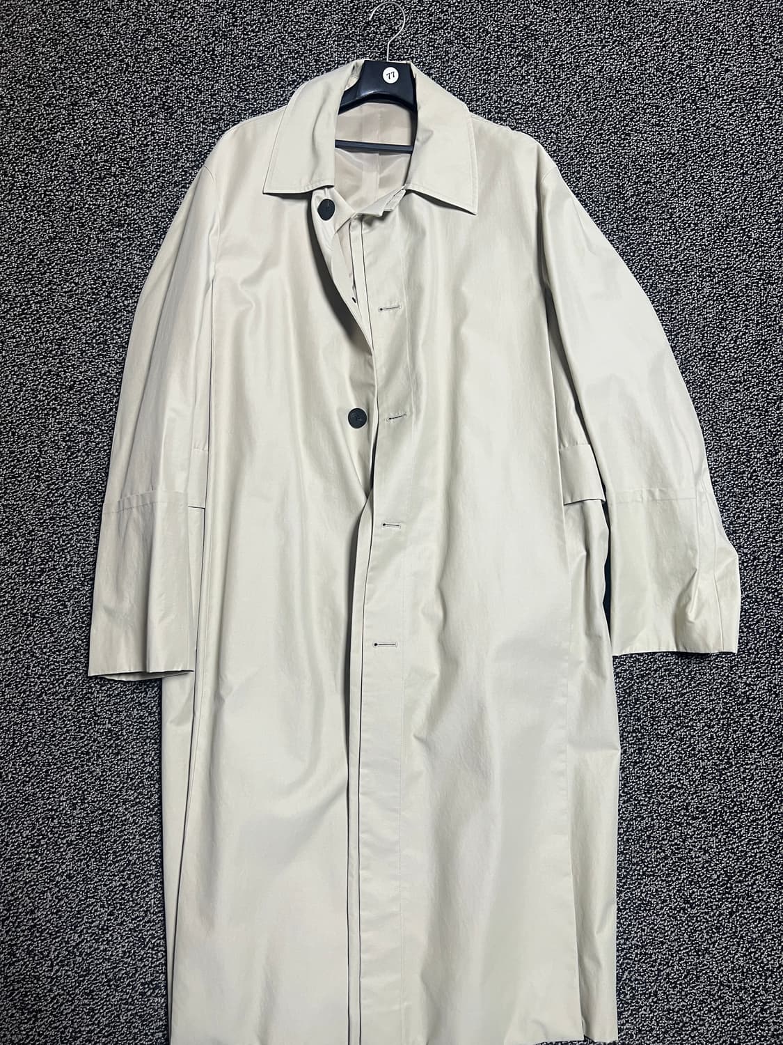 우영미 더블 커프스 버클 트렌치 코트 48 사이즈 상품이미지1