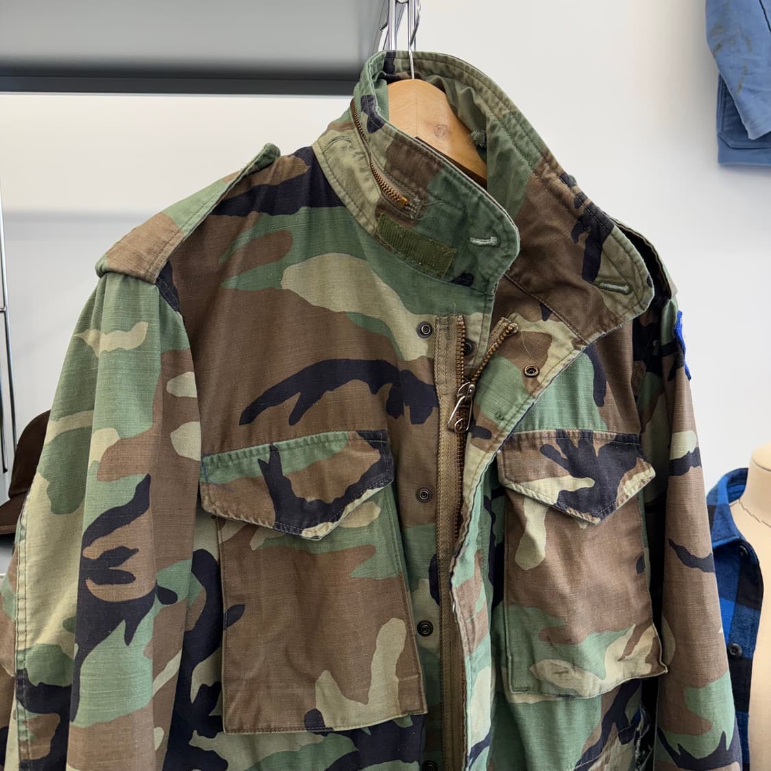 US Army 미군 M65 필드 자켓 (L)   상품이미지2