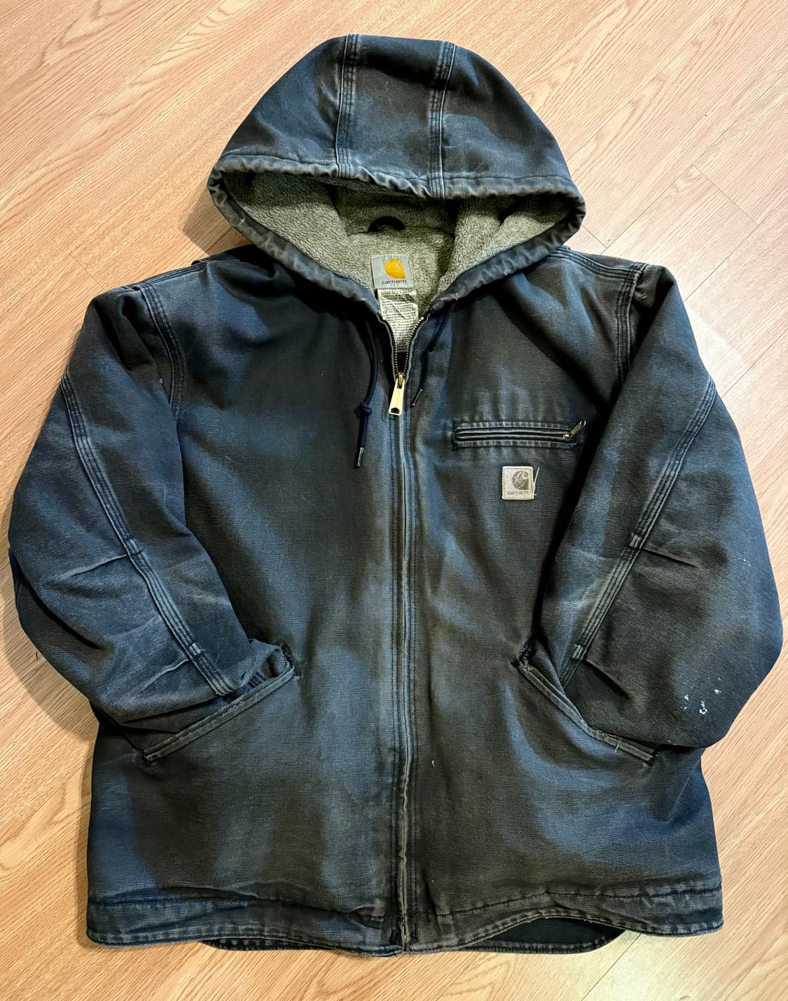 칼하트 j141 BLK 덕액티브 자켓 (L) 상품이미지1