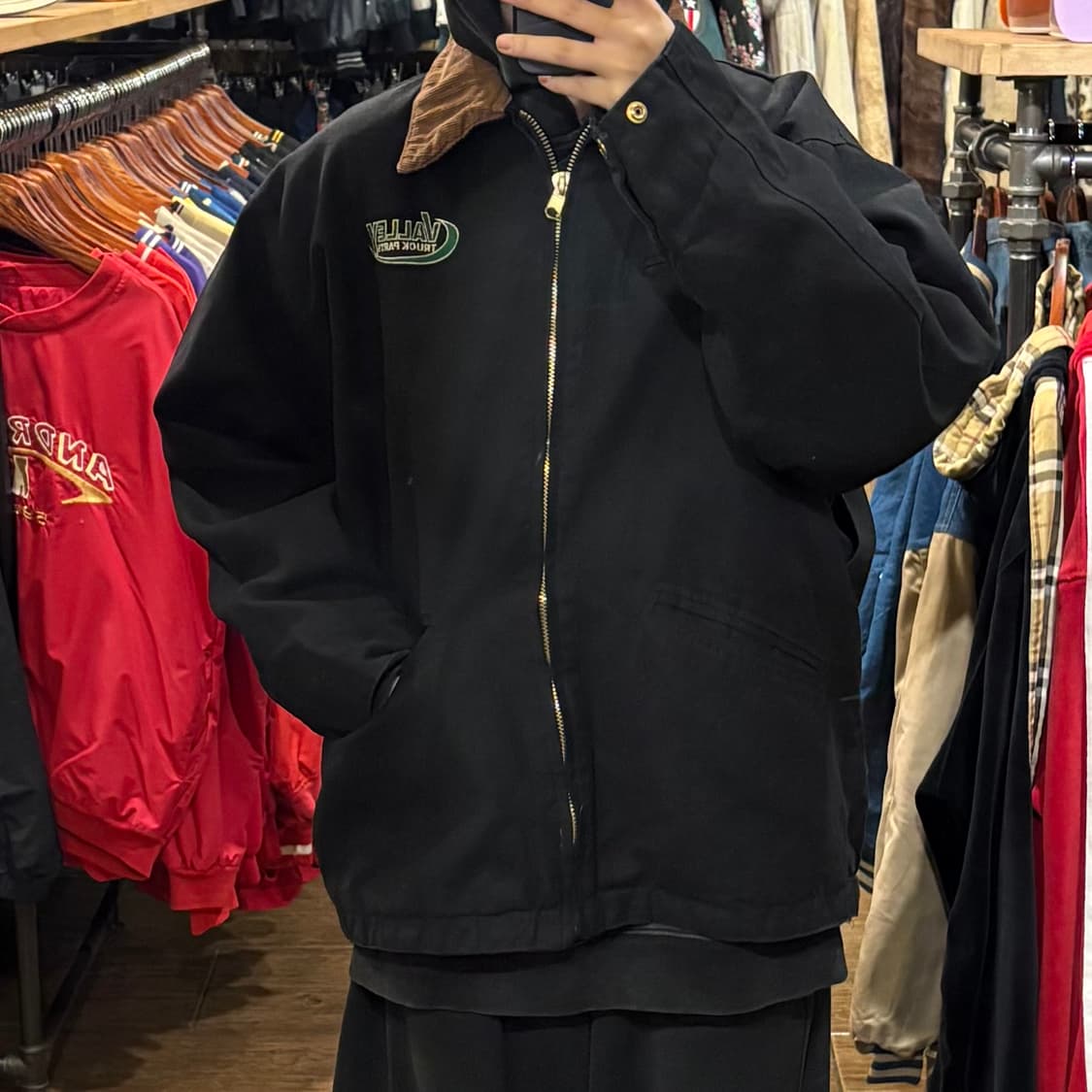 [HI] VTG 코듀로이 카라 워크자켓 상품이미지1