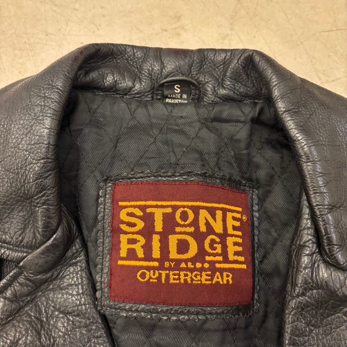 빈티지 리얼레더 자켓 상품이미지3