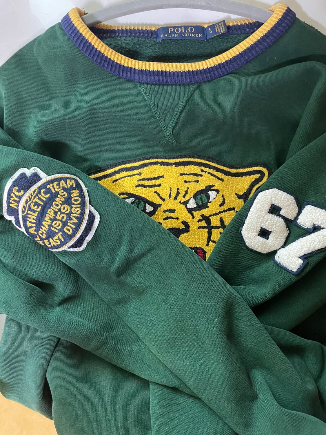 폴로 랄프로렌 50주년 타이거 맨투맨 상품이미지2