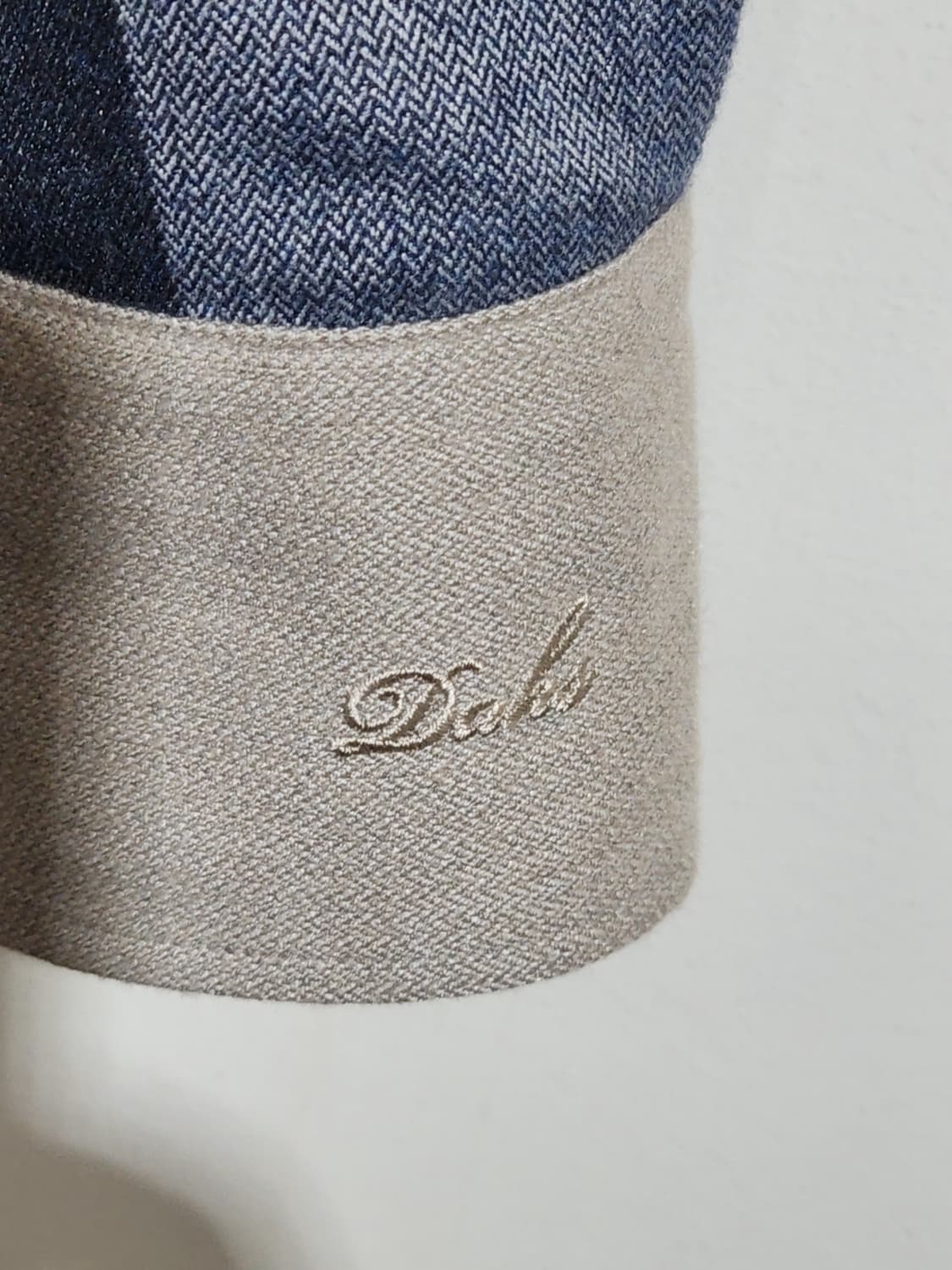 (100) 닥스 남방 체크 셔츠 캐주얼  상품이미지4