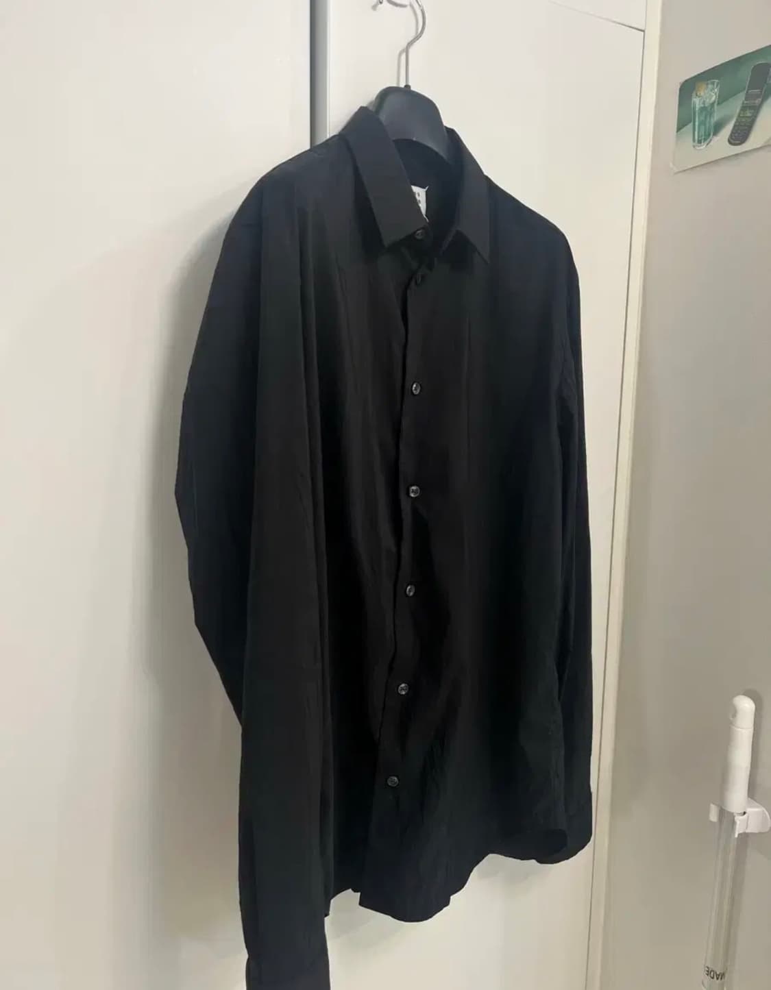 마르지엘라 크링클셔츠 블랙 상품이미지7