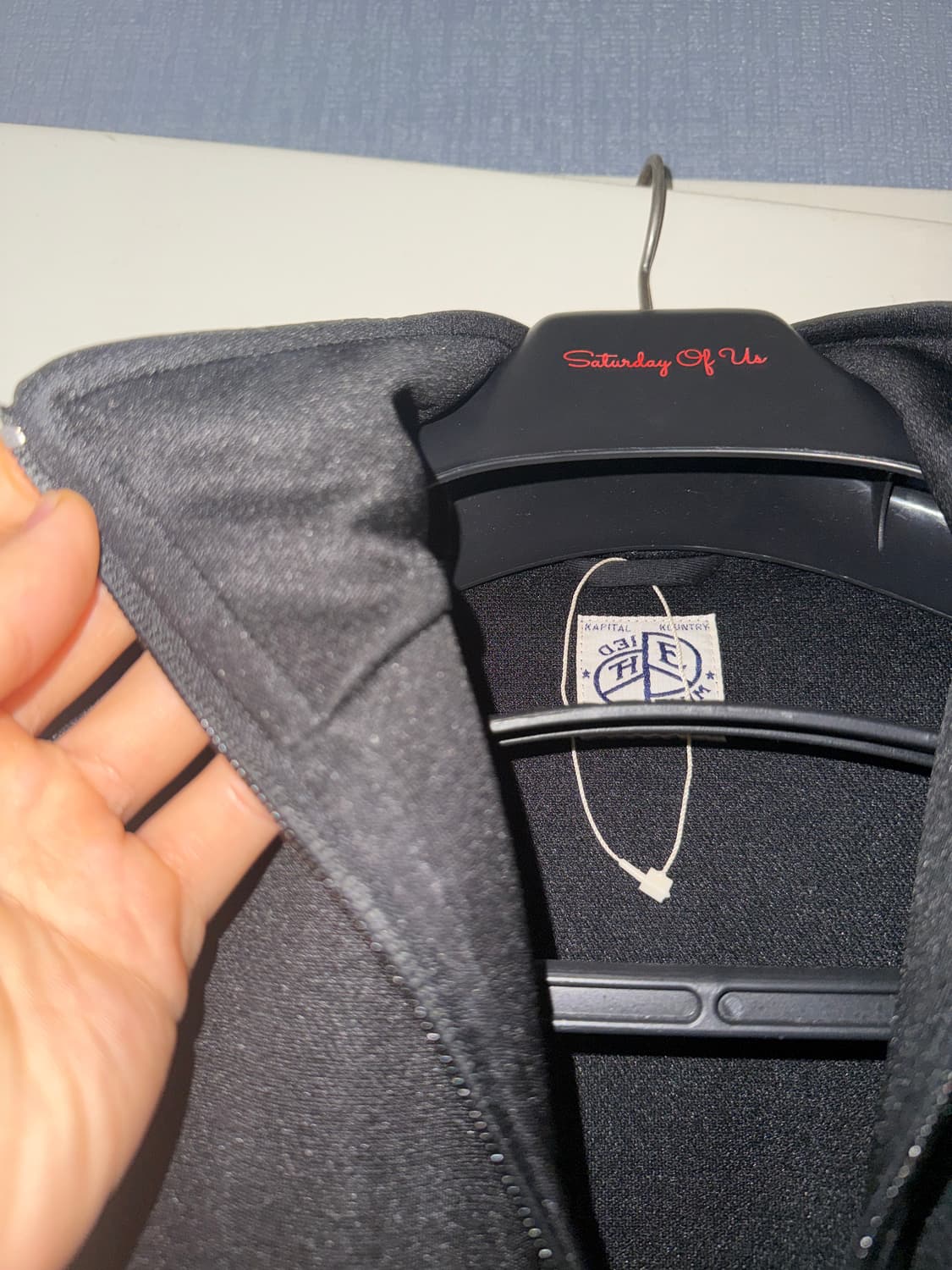 캐피탈 스무스 저지 TH.D.D. 트랙 자켓 블랙 (3) 상품이미지2