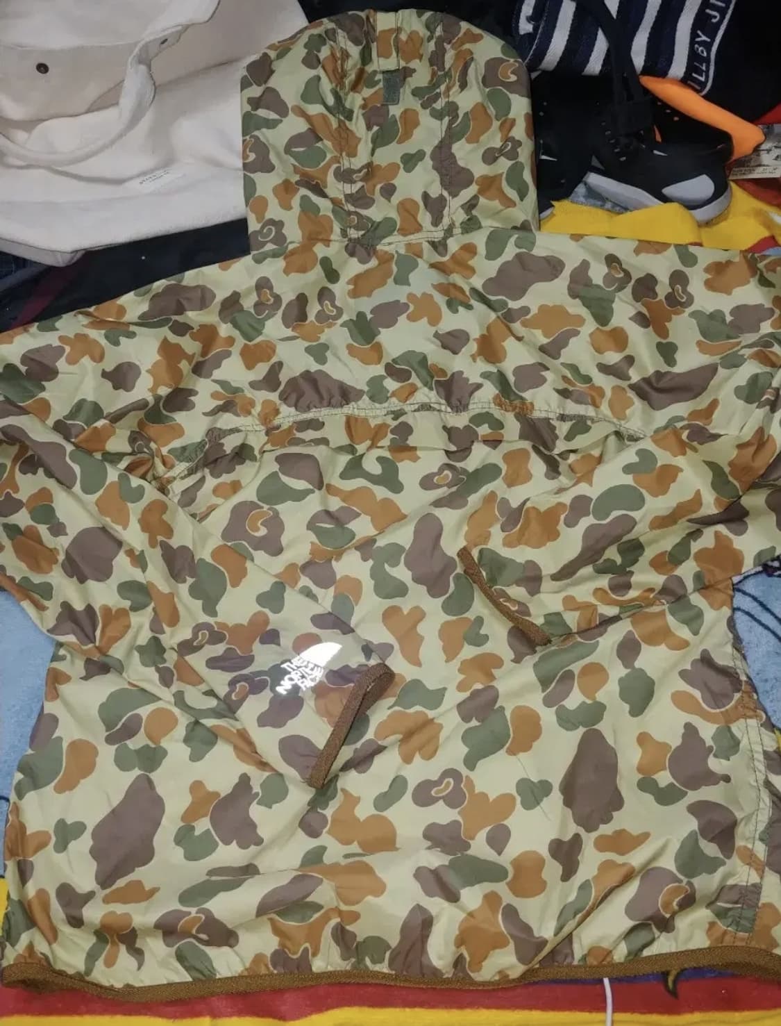 일판 노스페이스 퍼플라벨 카모바람막이S.설명 확인 North face 상품이미지2