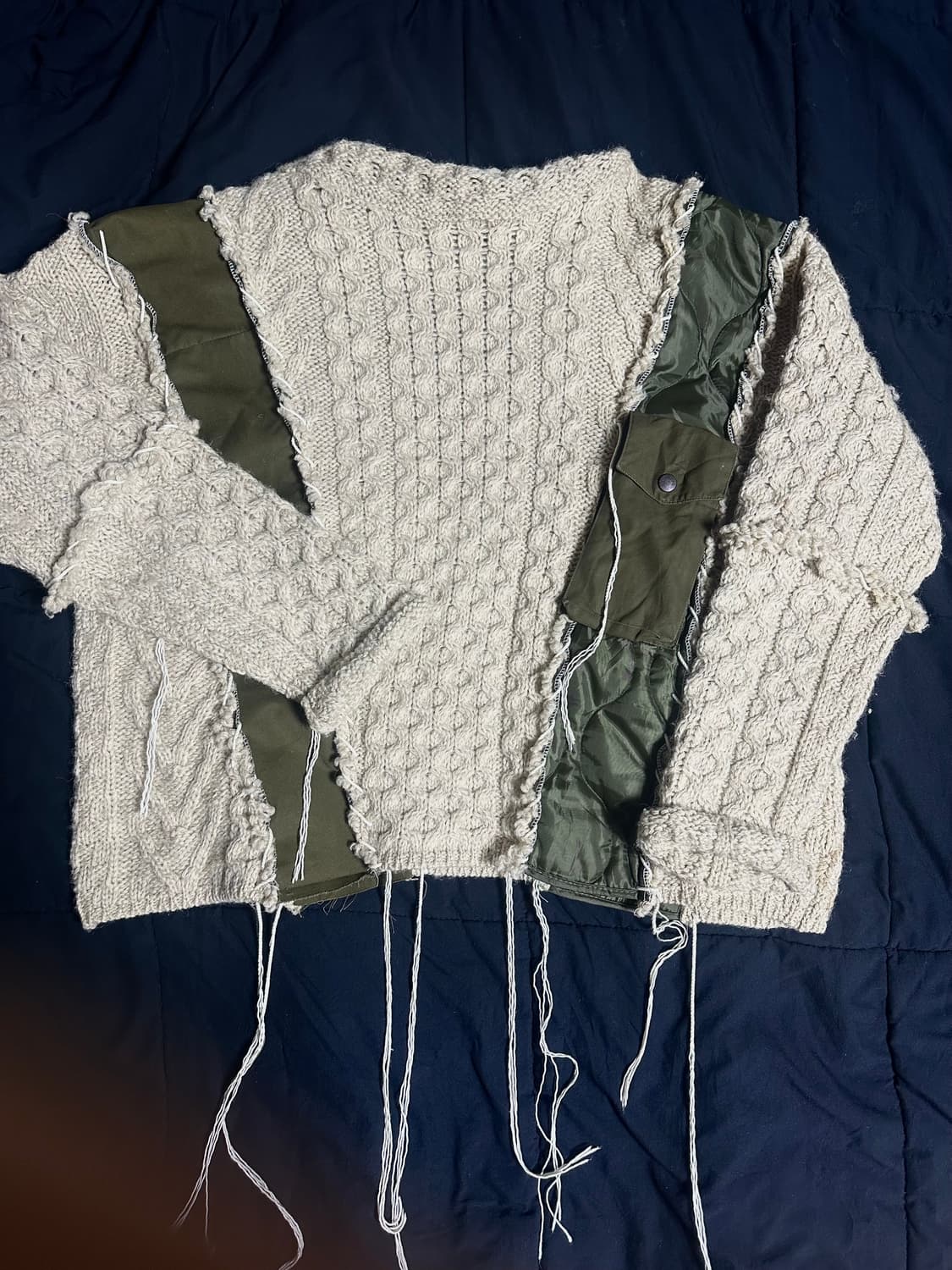 Orleans store/올리언스 리워크 피셔맨 니트 상품이미지2