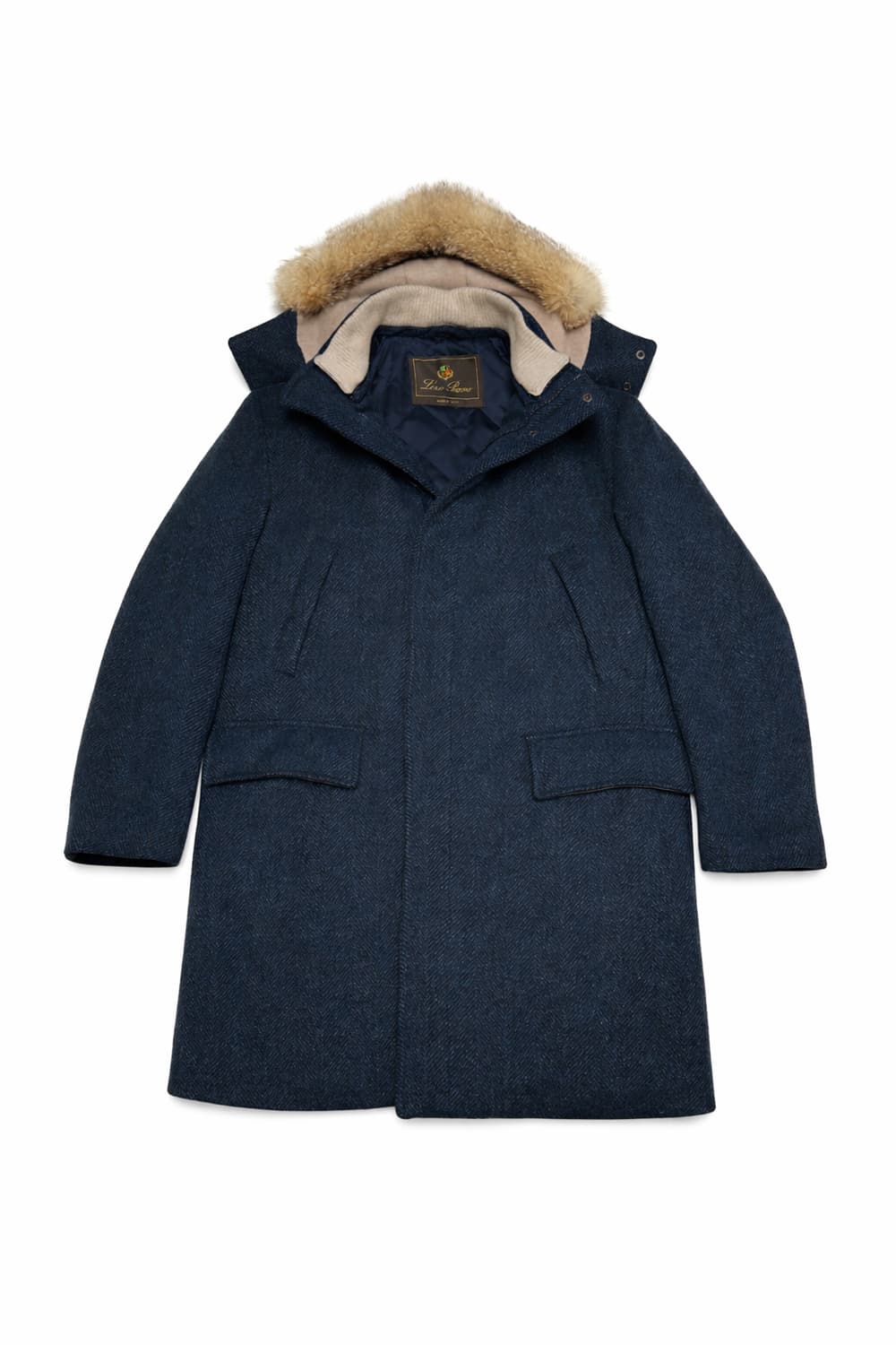 로로피아나 아이서 캐시미어 폭스퍼 코트 100사이즈 판매 상품이미지1