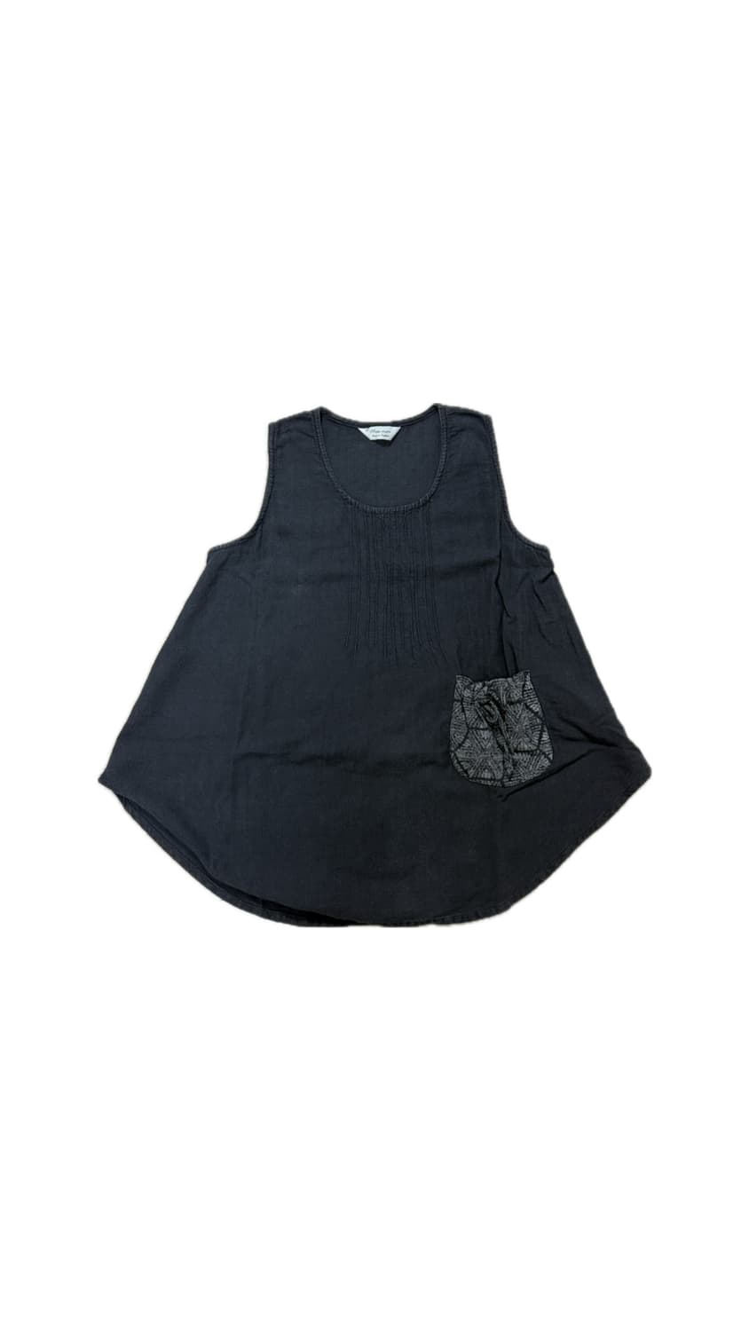 빈티지 동양풍 모리걸 슬리브리스 나시 상품이미지1