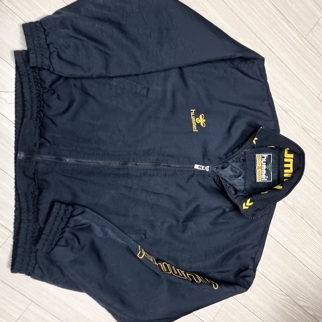 험멜 블랙 트랙 자켓 XL 상품이미지3