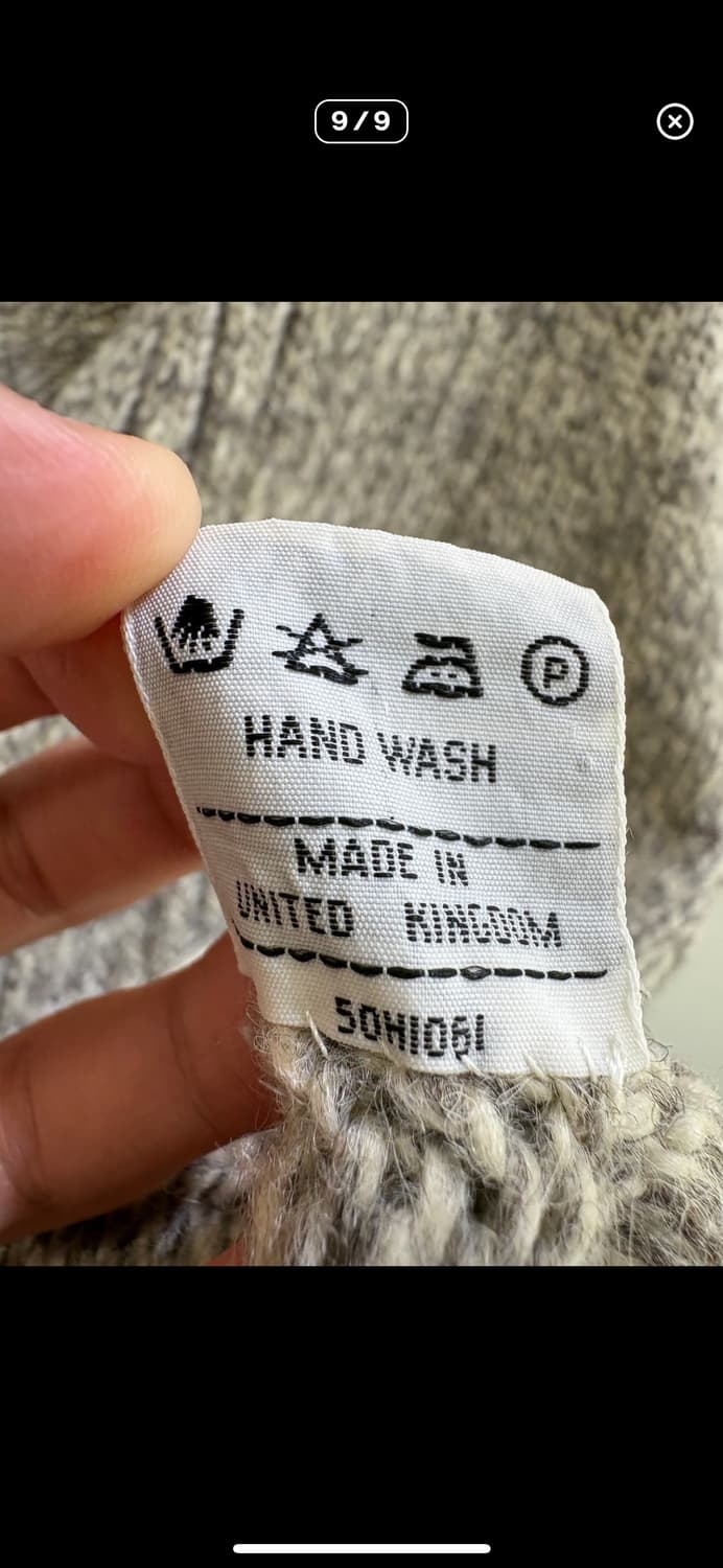 SHETLAND ISLANDS (Made in UK) 가디건 상품이미지9