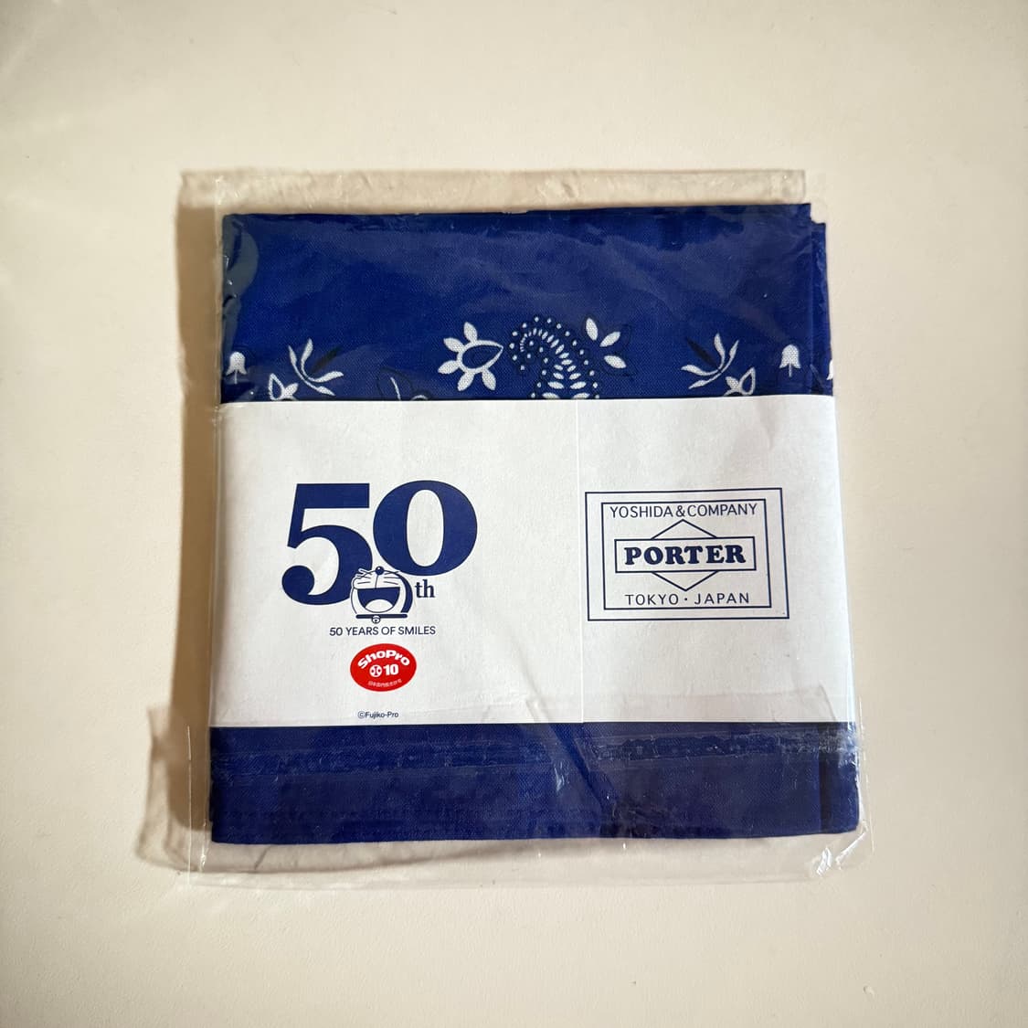 포터 반다나 스카프 50주년 기념 도라에몽 콜라보레이션 상품이미지3