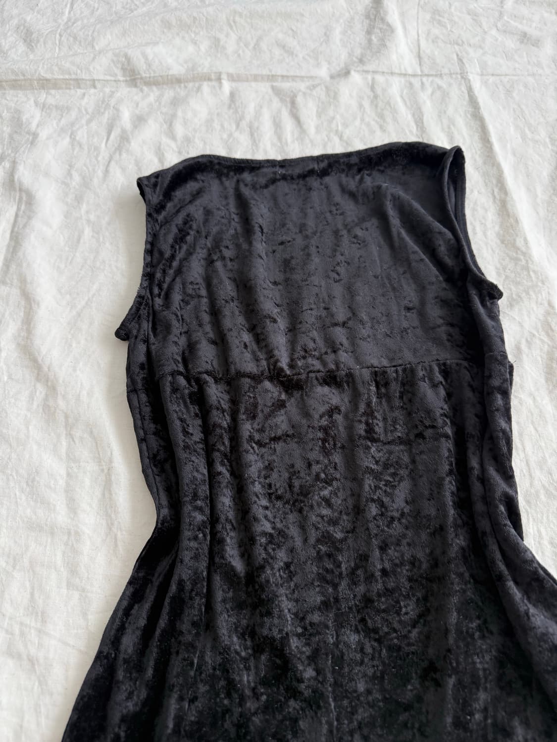 블랙 벨벳 캐미솔  상품이미지7