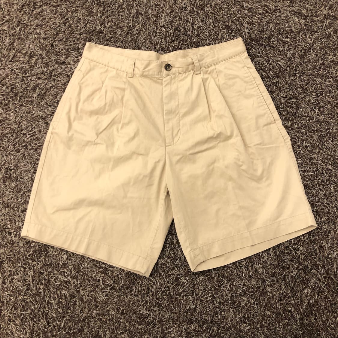 브룩스 브라더스 베이지 면 코튼 반바지 상품이미지1