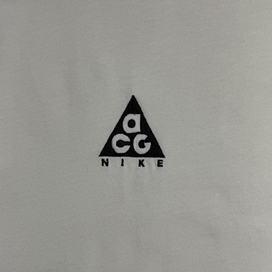 나이키 ACG 로고 반팔 티셔츠 라이트 그린 L 상품이미지2