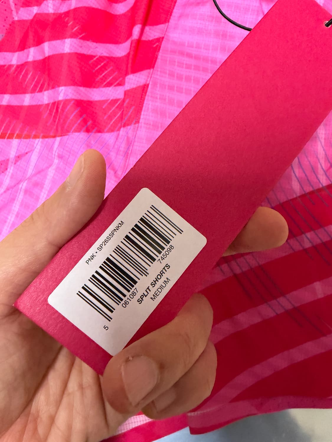 (M) UVU 스프릿 쇼츠 핑크 상품이미지7