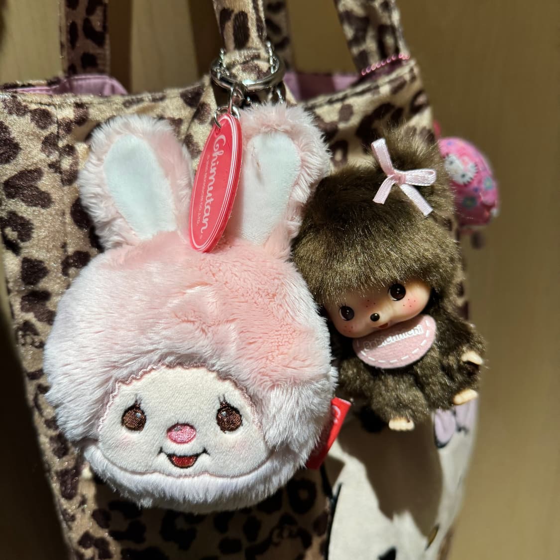 몬치치 빅헤드 여아 / 치무탄 핑크 키링 세트 상품이미지3