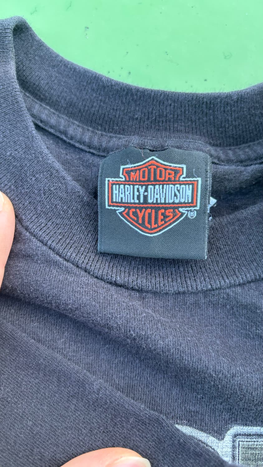 00's Harley Davidson 105 years graphic T 상품이미지4