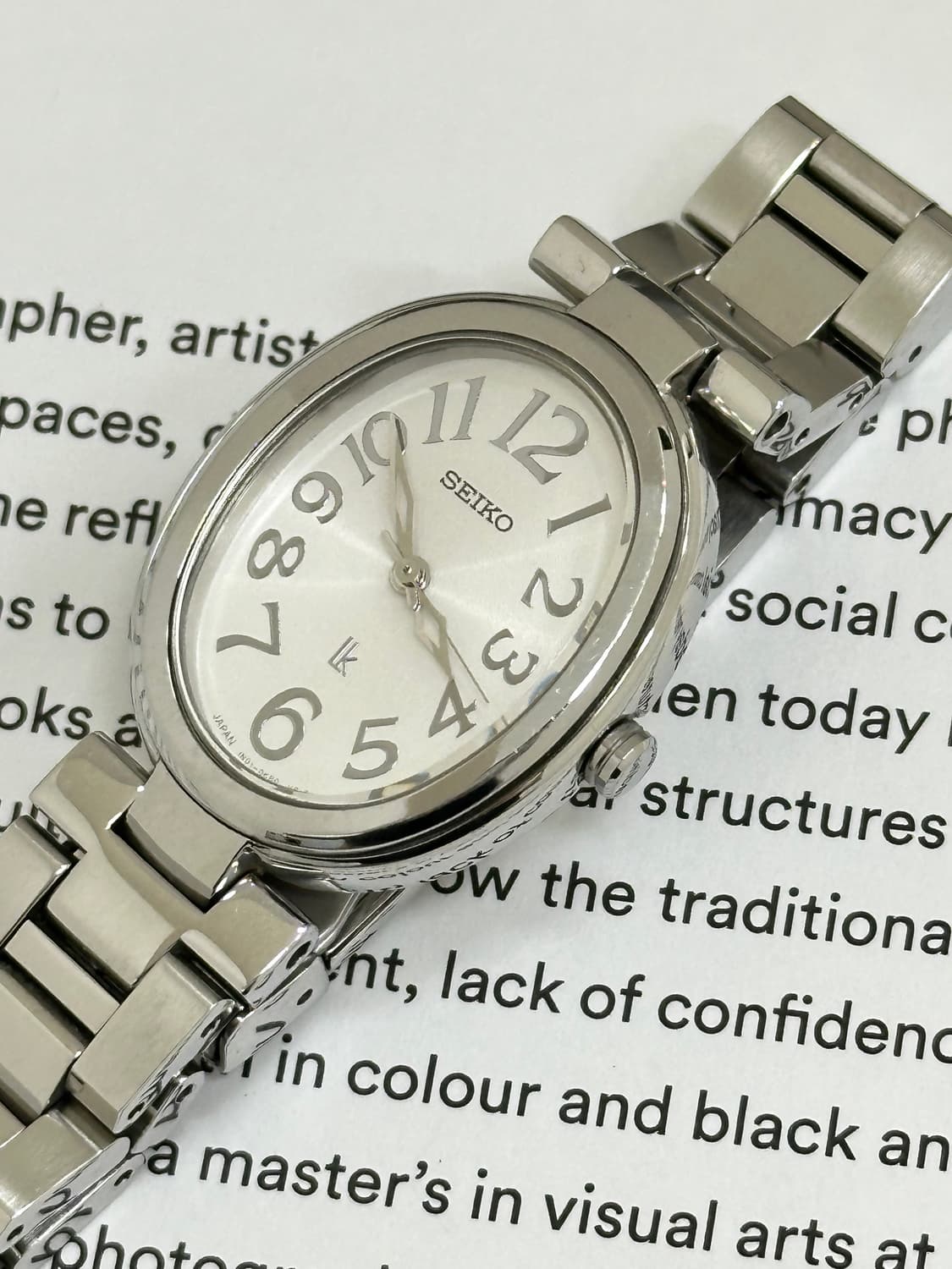 세이코 seiko 루키아 쿼츠 시계 상품이미지4